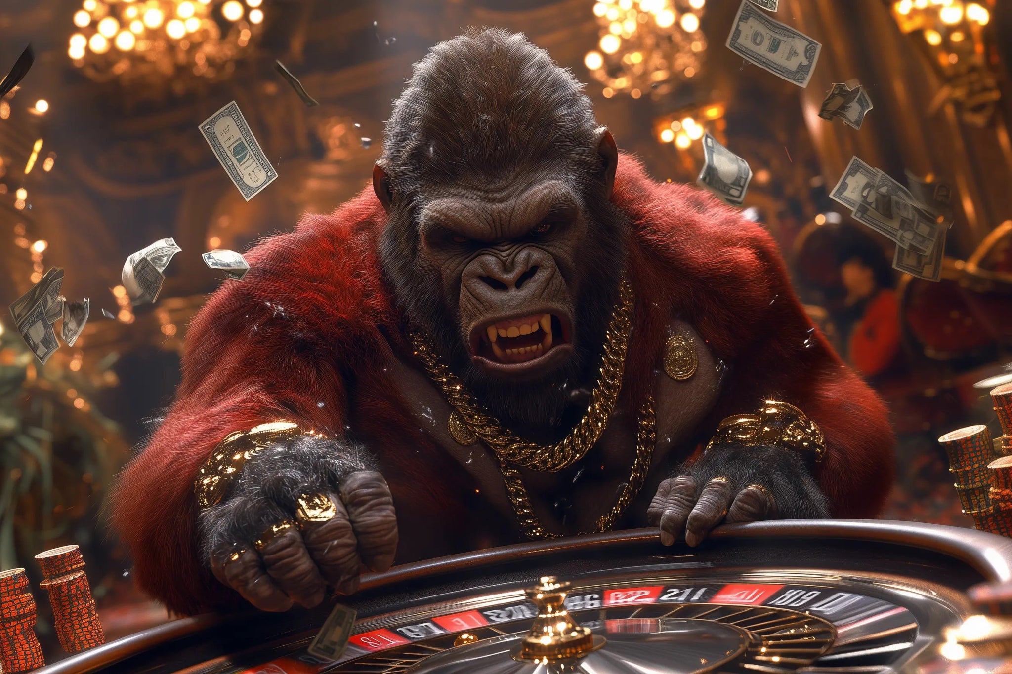 All In – Wenn Macht keine Grenzen kennt | Premium Wandbild - Dein Wandbild