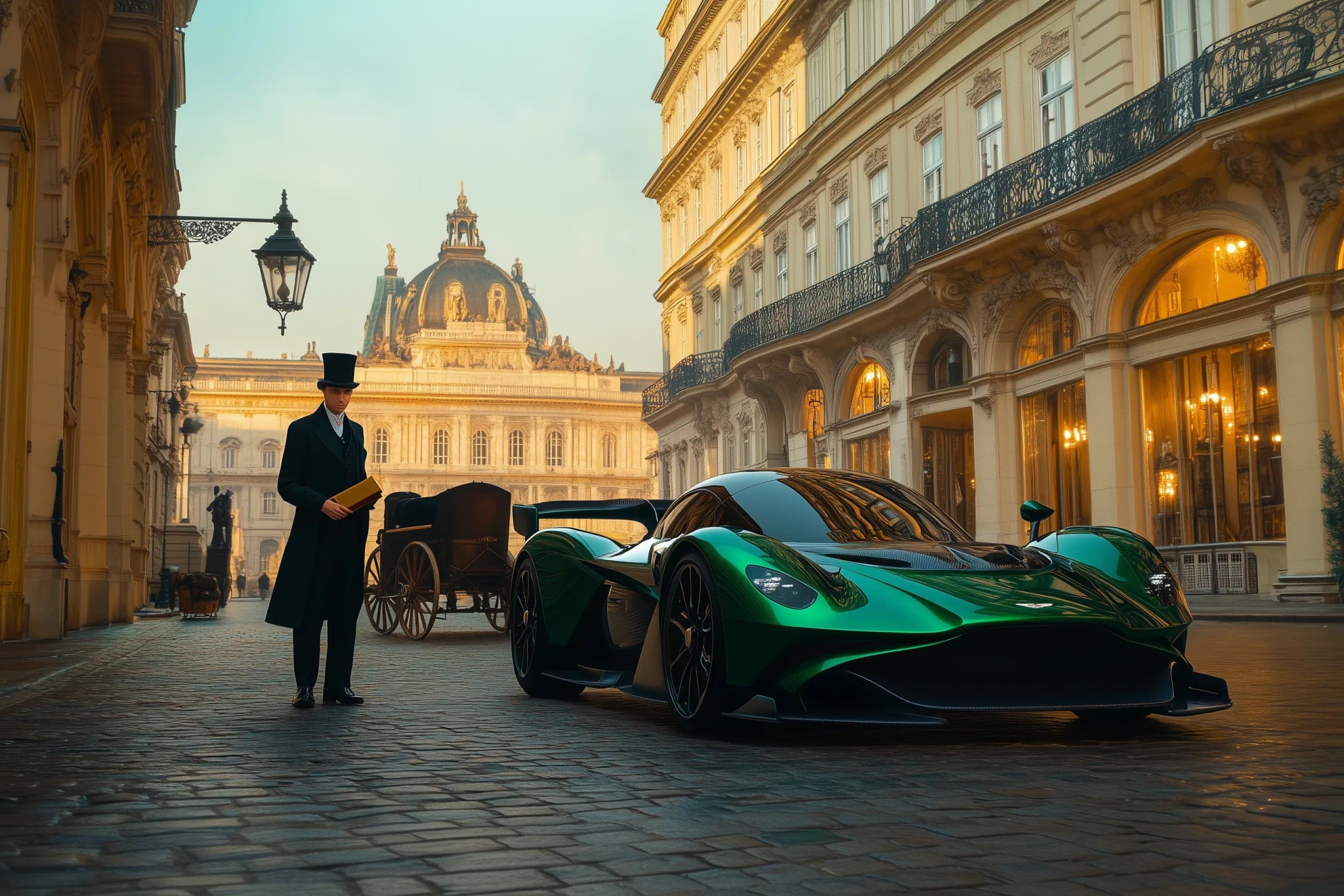 Aston Martin Valkyrie – Luxus - Autobild mit Rennsport - DNA | Dein Wandbild - Dein Wandbild