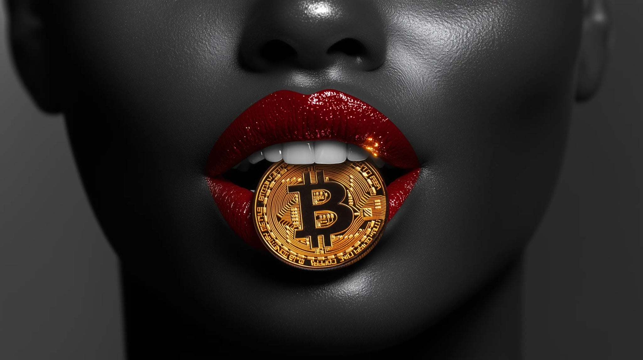 Crypto Passion – Edles Bitcoin Kunstwerk in Goldoptik als stilvoller Kunstdruck | Dein Wandbild - Dein Wandbild