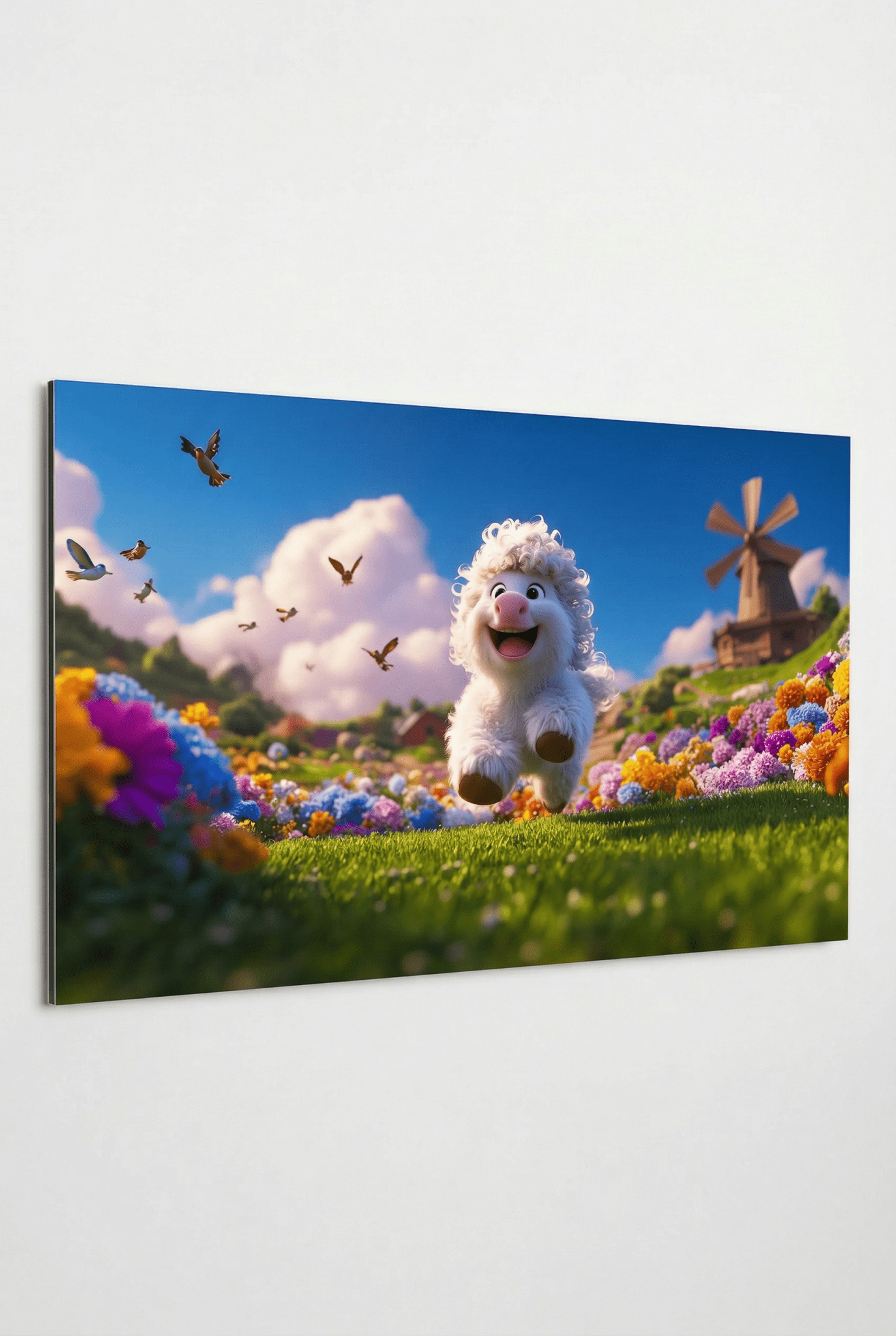 Das fröhliche Shetland - Pony – Pure Lebensfreude auf vier Hufen | Dein Wandbild - Dein Wandbild