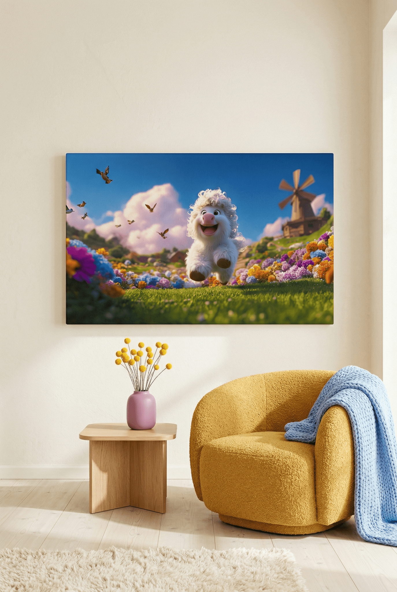 Das fröhliche Shetland - Pony – Pure Lebensfreude auf vier Hufen | Dein Wandbild - Dein Wandbild