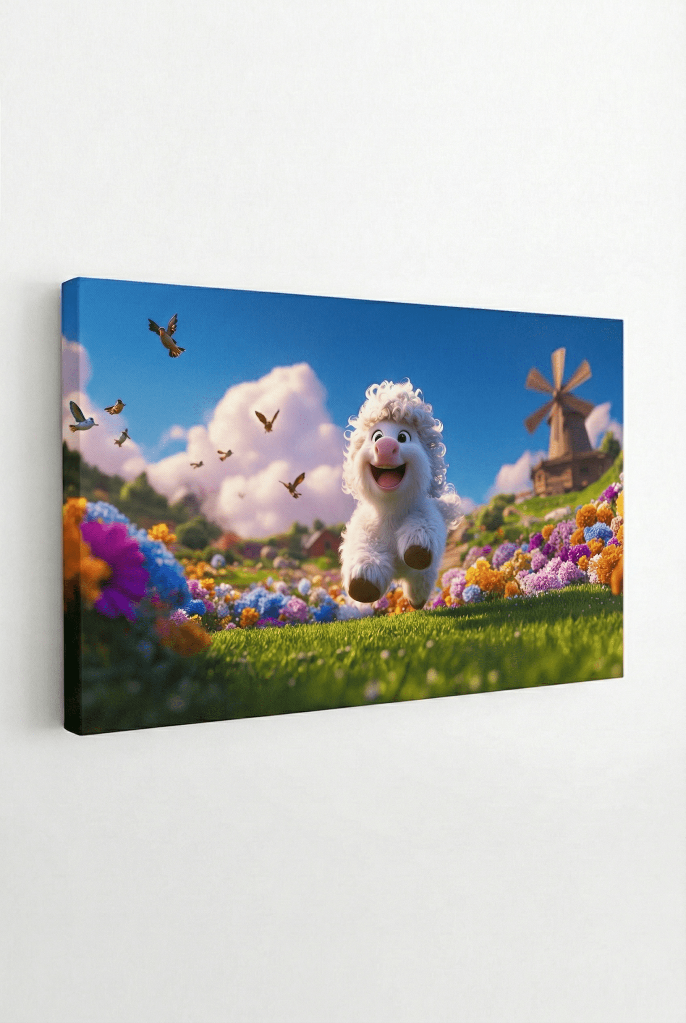 Das fröhliche Shetland - Pony – Pure Lebensfreude auf vier Hufen | Dein Wandbild - Dein Wandbild