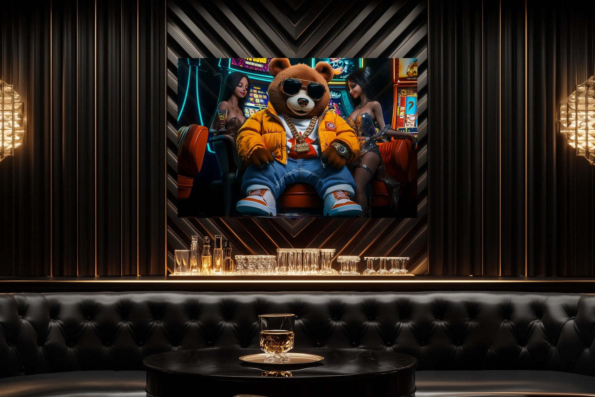 Der Casino - Champion | Premium Wandbild - Dein Wandbild