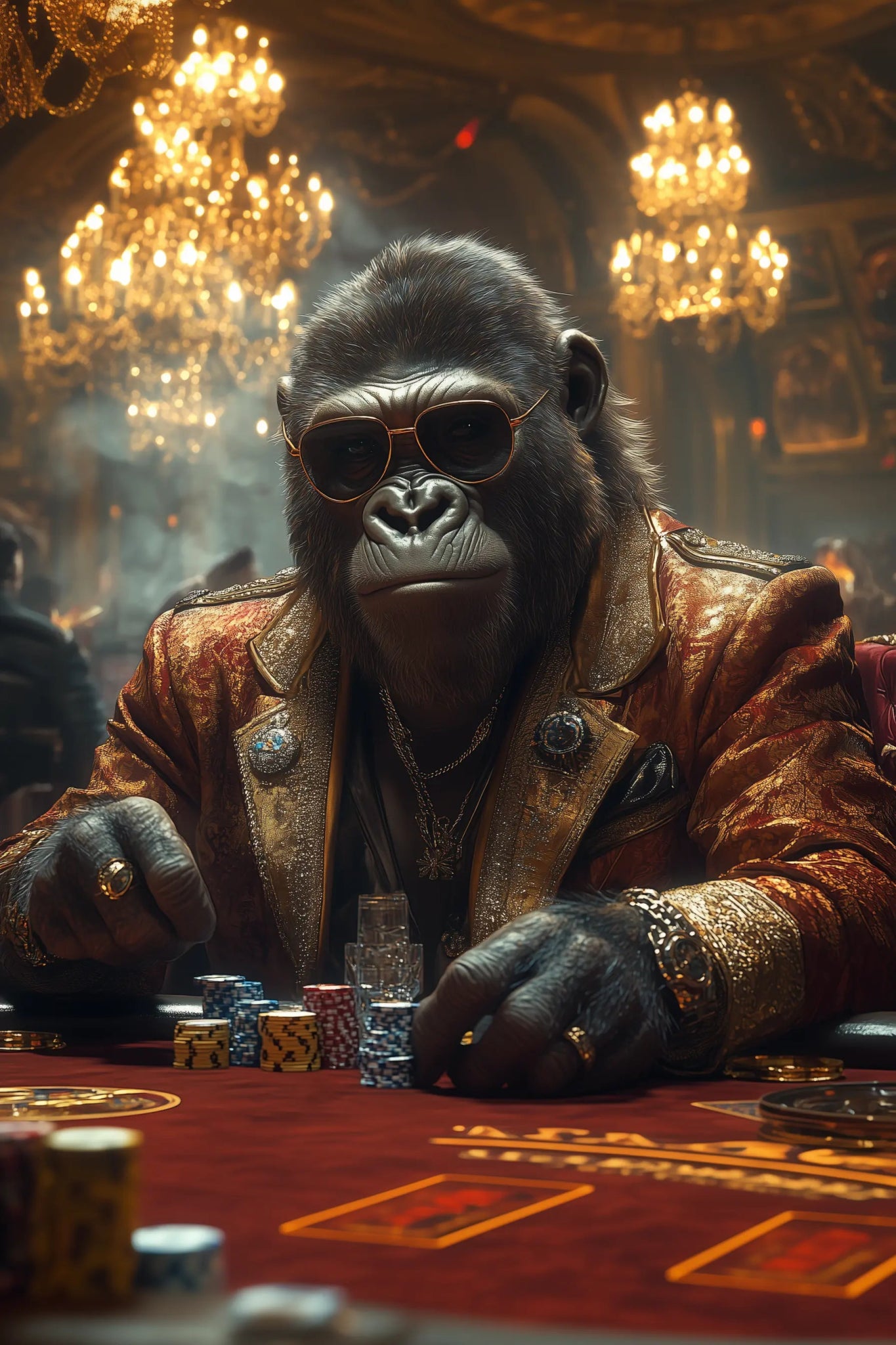 Der Casino - König | Premium Wandbild - Dein Wandbild