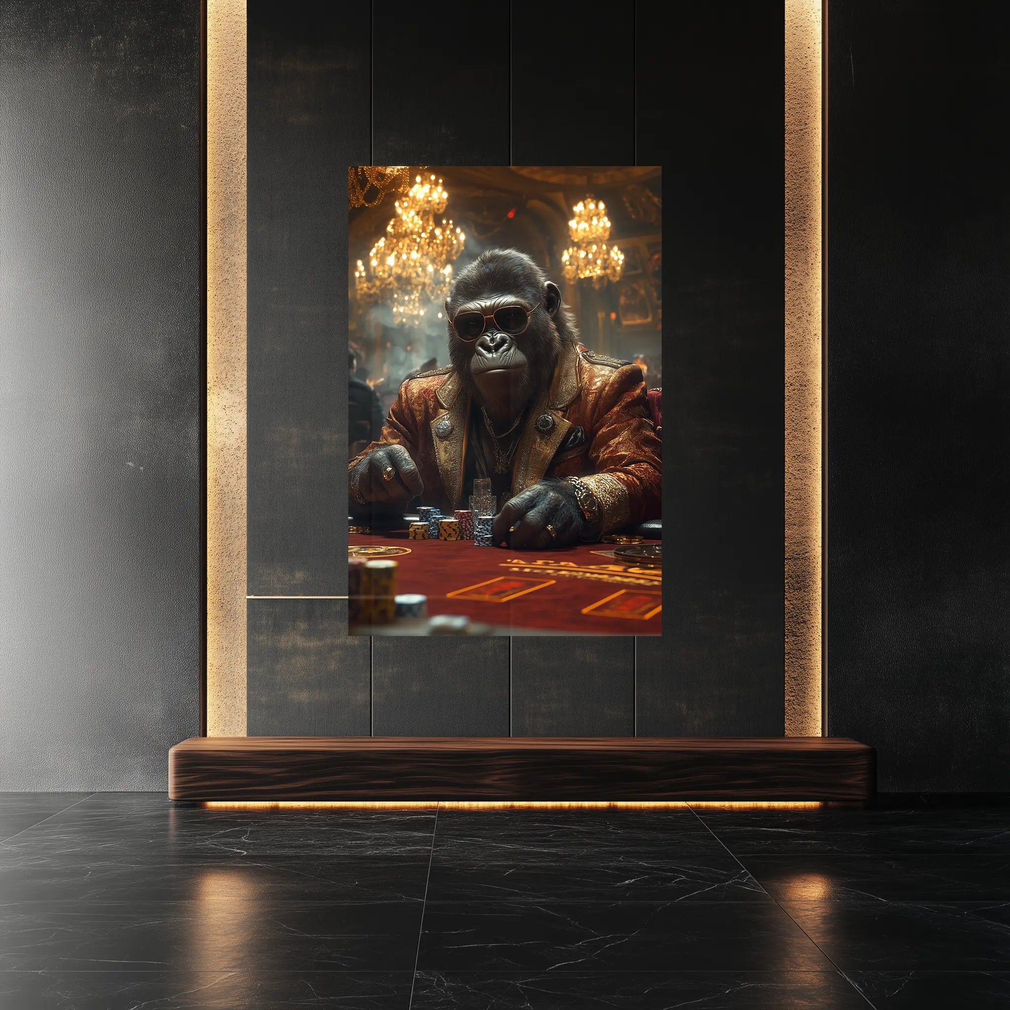 Der Casino - König | Premium Wandbild - Dein Wandbild