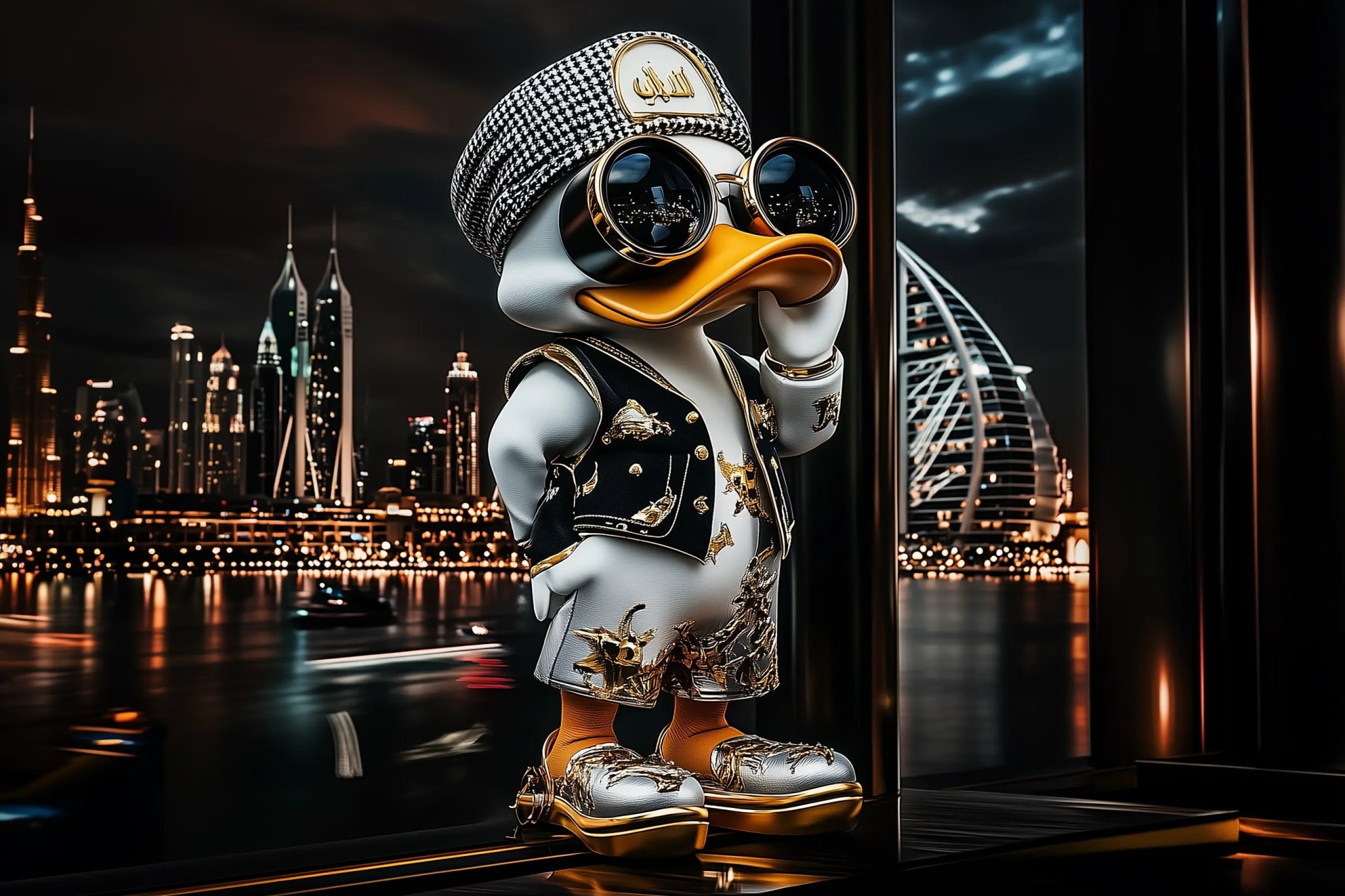 Der Emir der Skyline | Premium Wandbild - Dein Wandbild