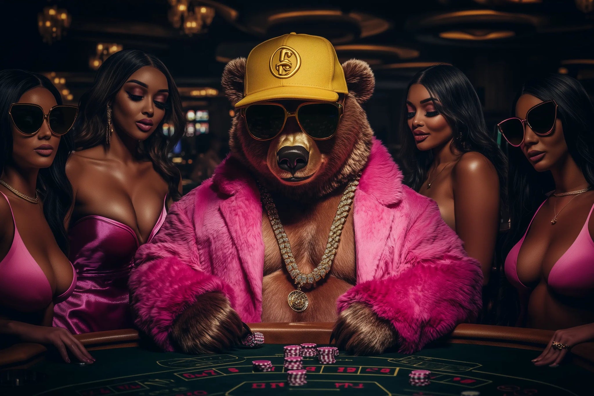 Der High - Stakes Imperator | Premium Wandbild - Dein Wandbild