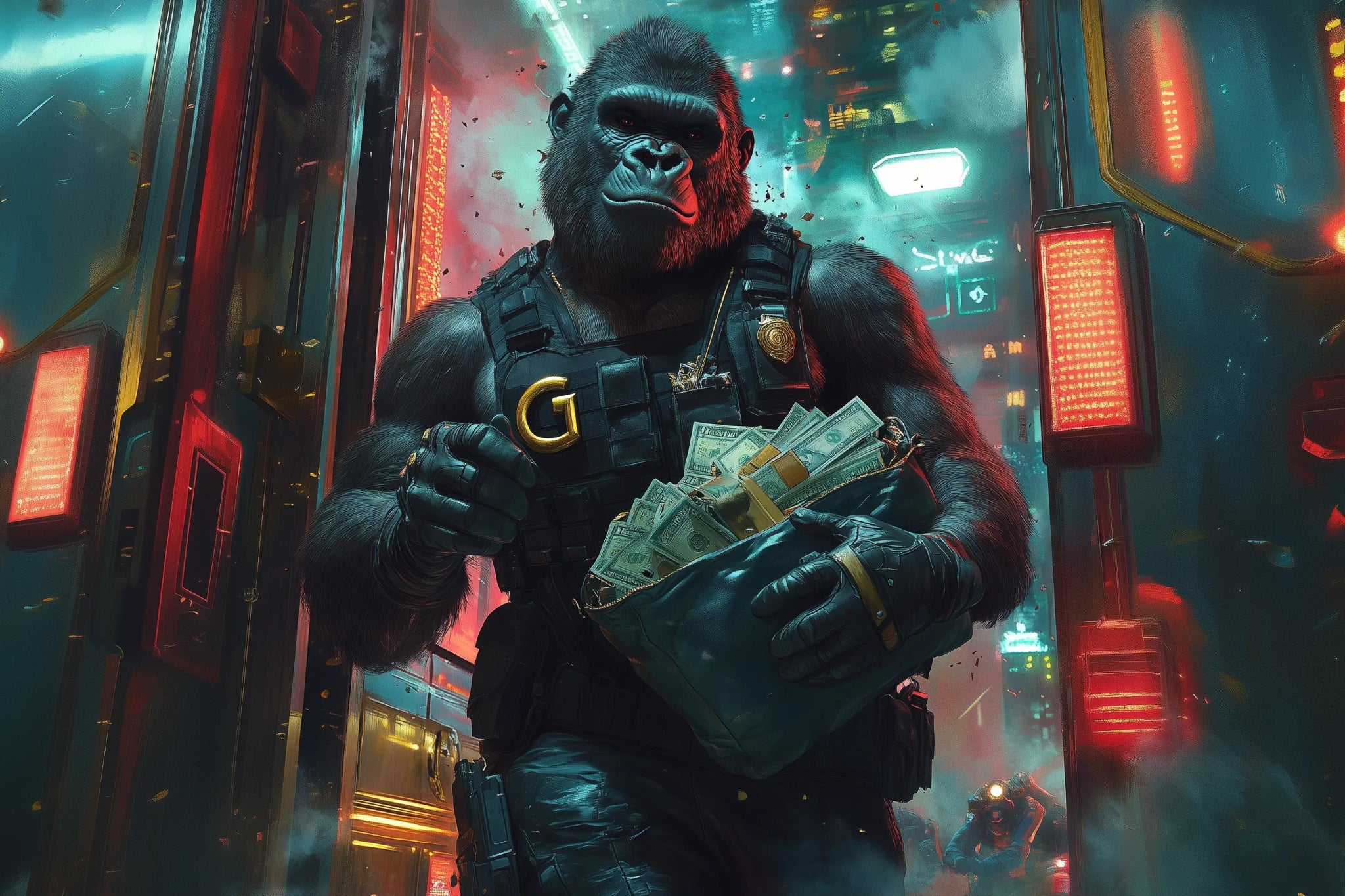 Der König der Flucht | Premium Wandbild - Dein Wandbild