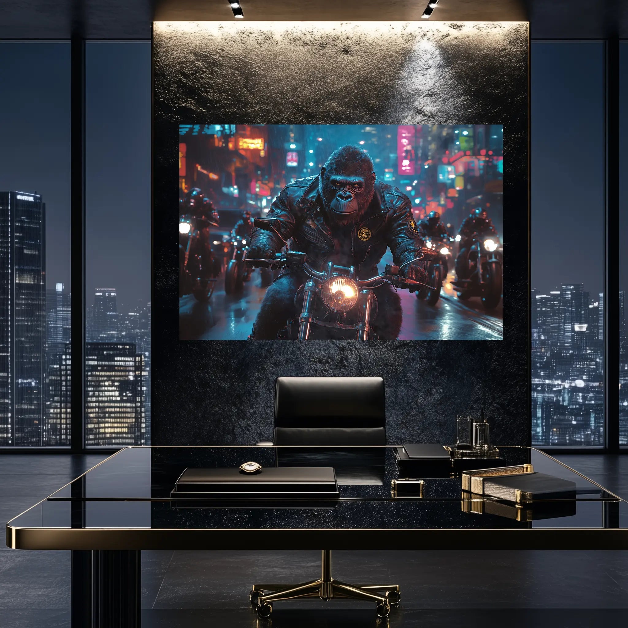 Der König der Straße – Unaufhaltsam, furchtlos und voller Adrenalin | Premium Wandbild - Dein Wandbild