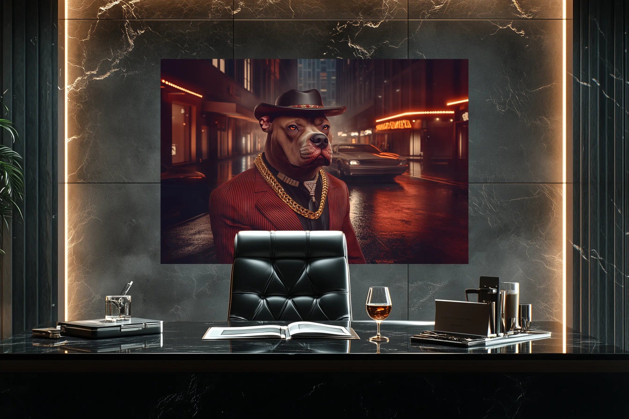 Der König der Unterwelt | Premium Wandbild - Dein Wandbild