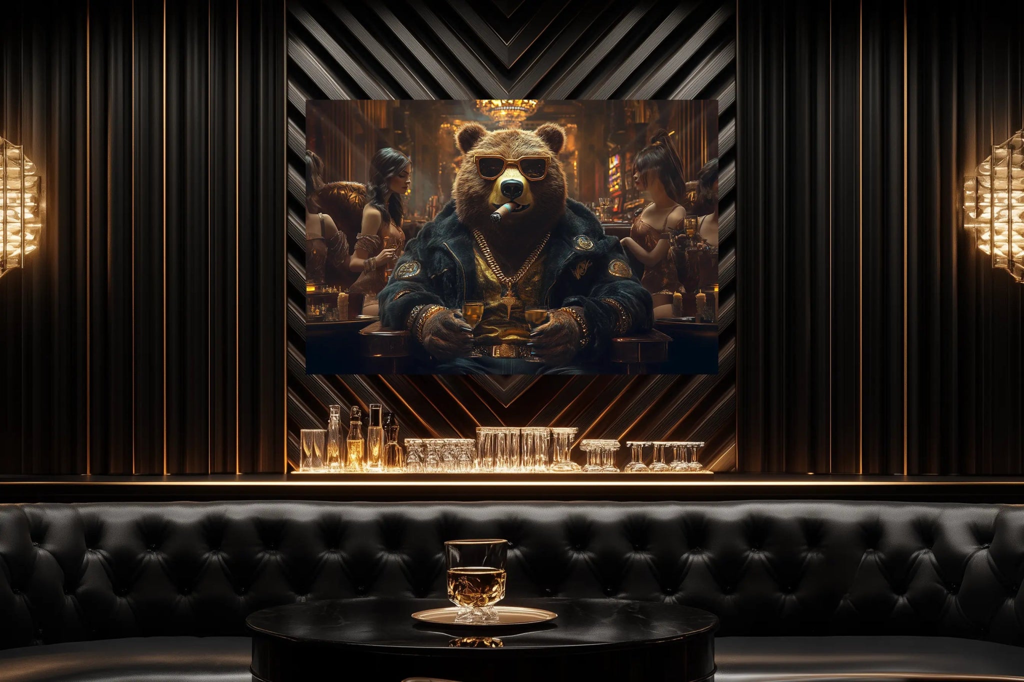 Der König des Casinos | Premium Wandbild - Dein Wandbild