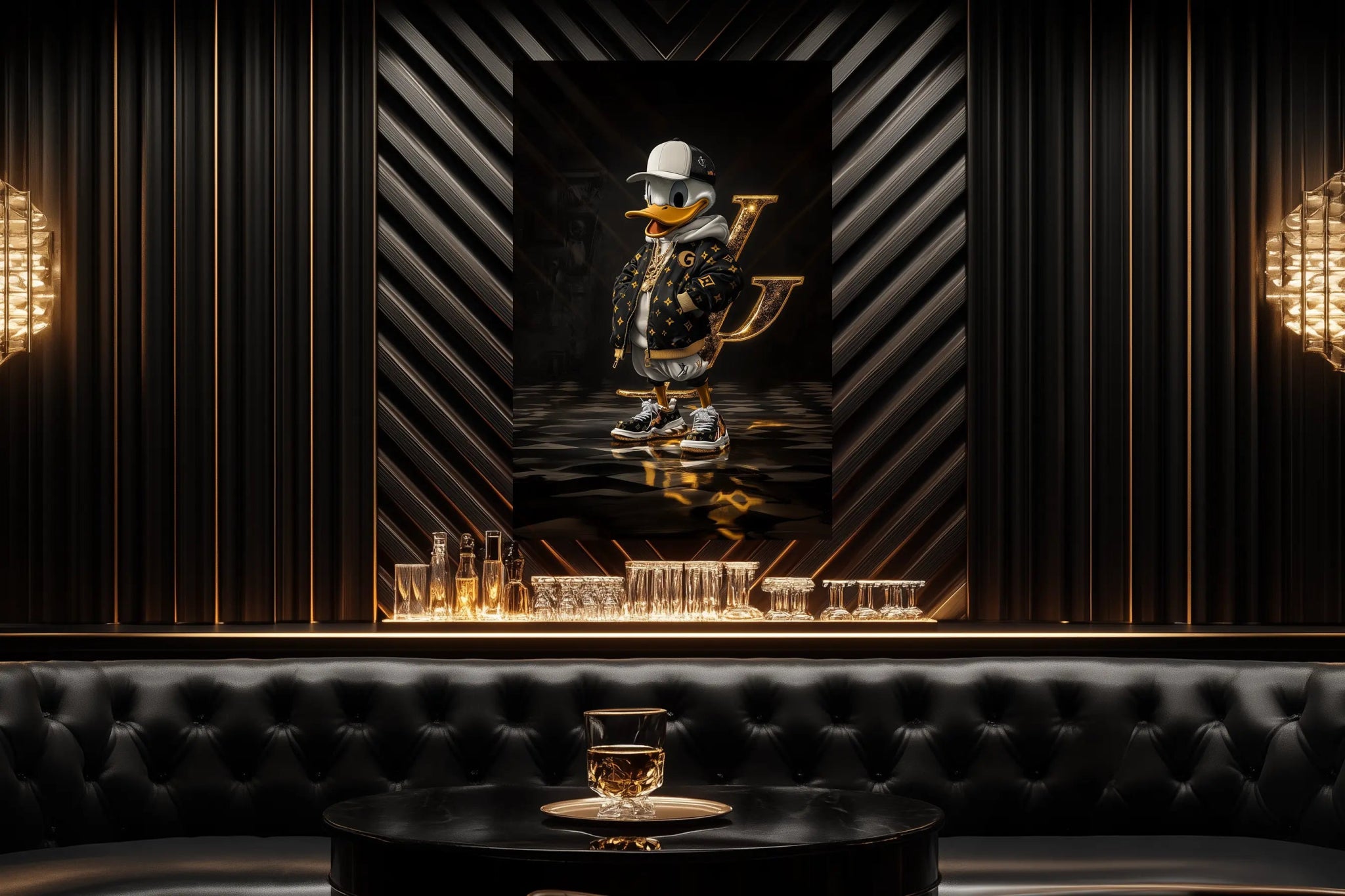 Der König des Street - Luxus | Premium Wandbild - Dein Wandbild