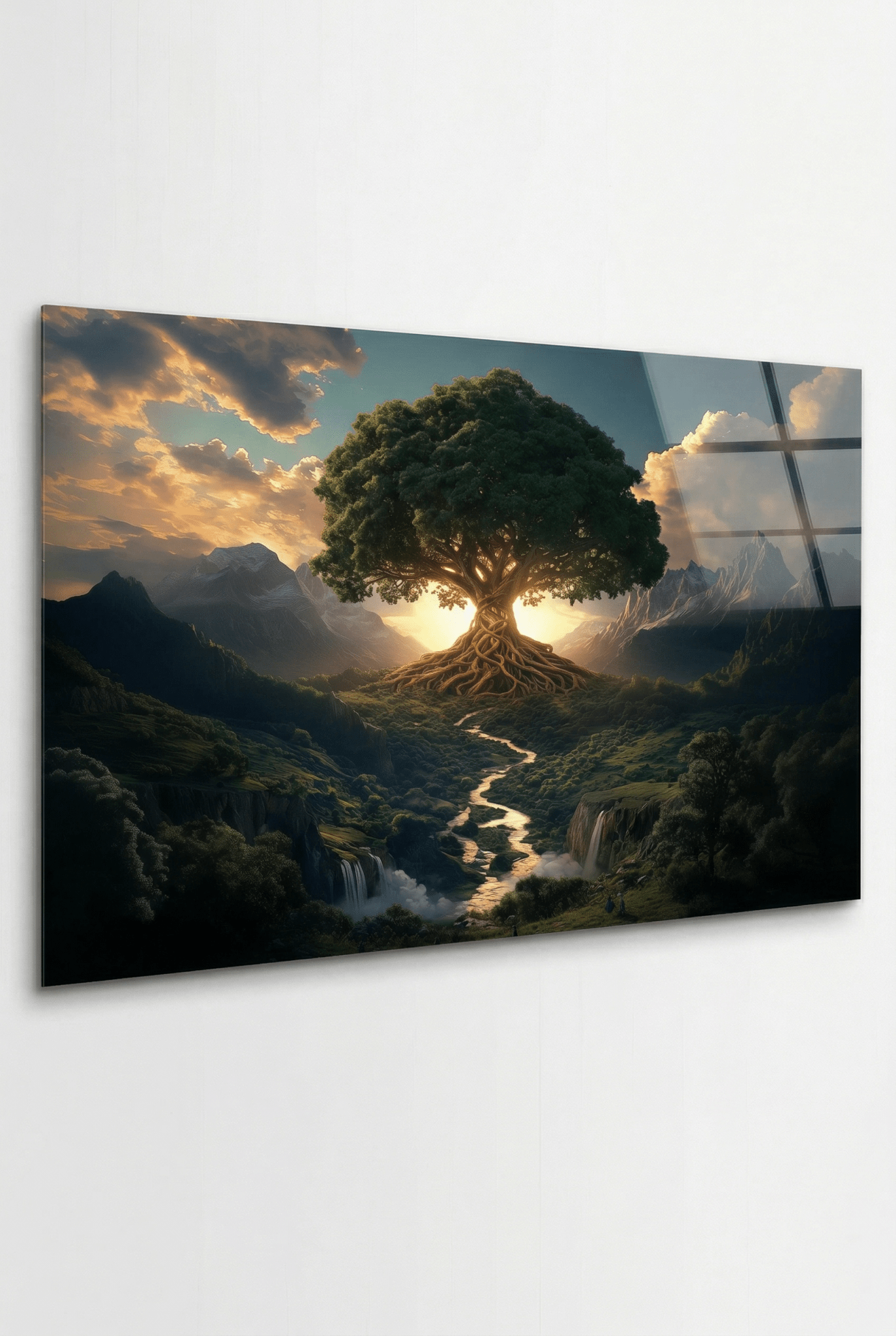 Der mythische Baum des Lebens – Naturbild mit spiritueller Symbolkraft | Dein Wandbild - Dein Wandbild