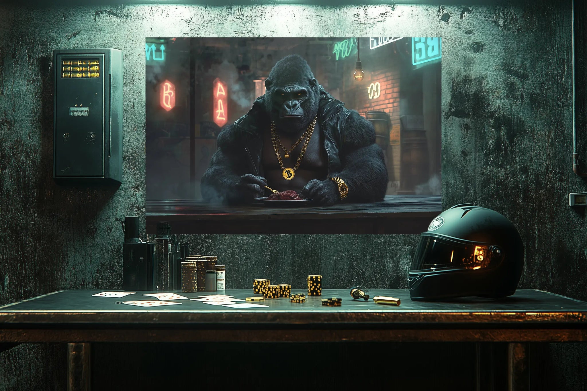 Der Pate der Unterwelt | Premium Wandbild - Dein Wandbild