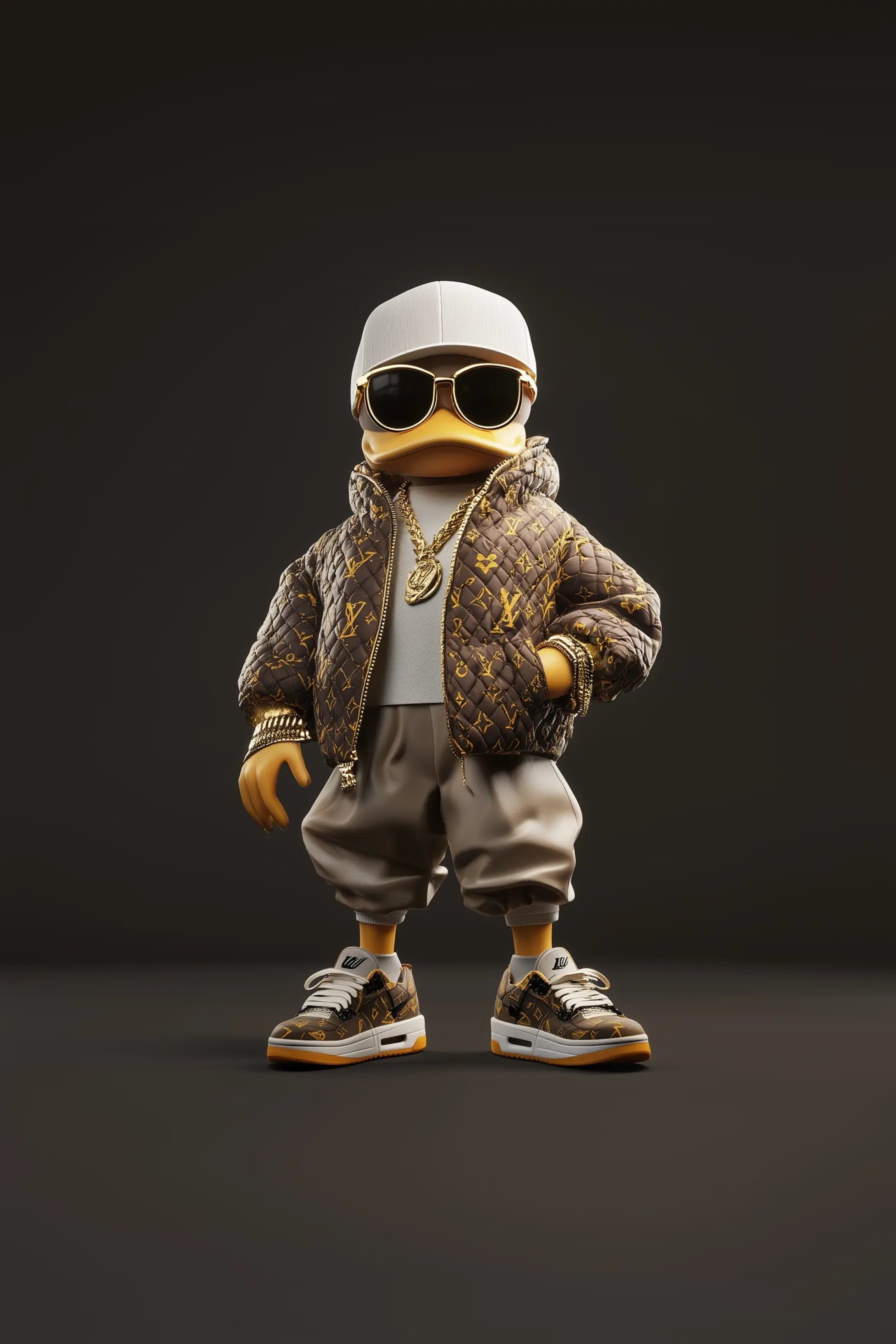 Der Streetwear - Tycoon | Premium Wandbild - Dein Wandbild