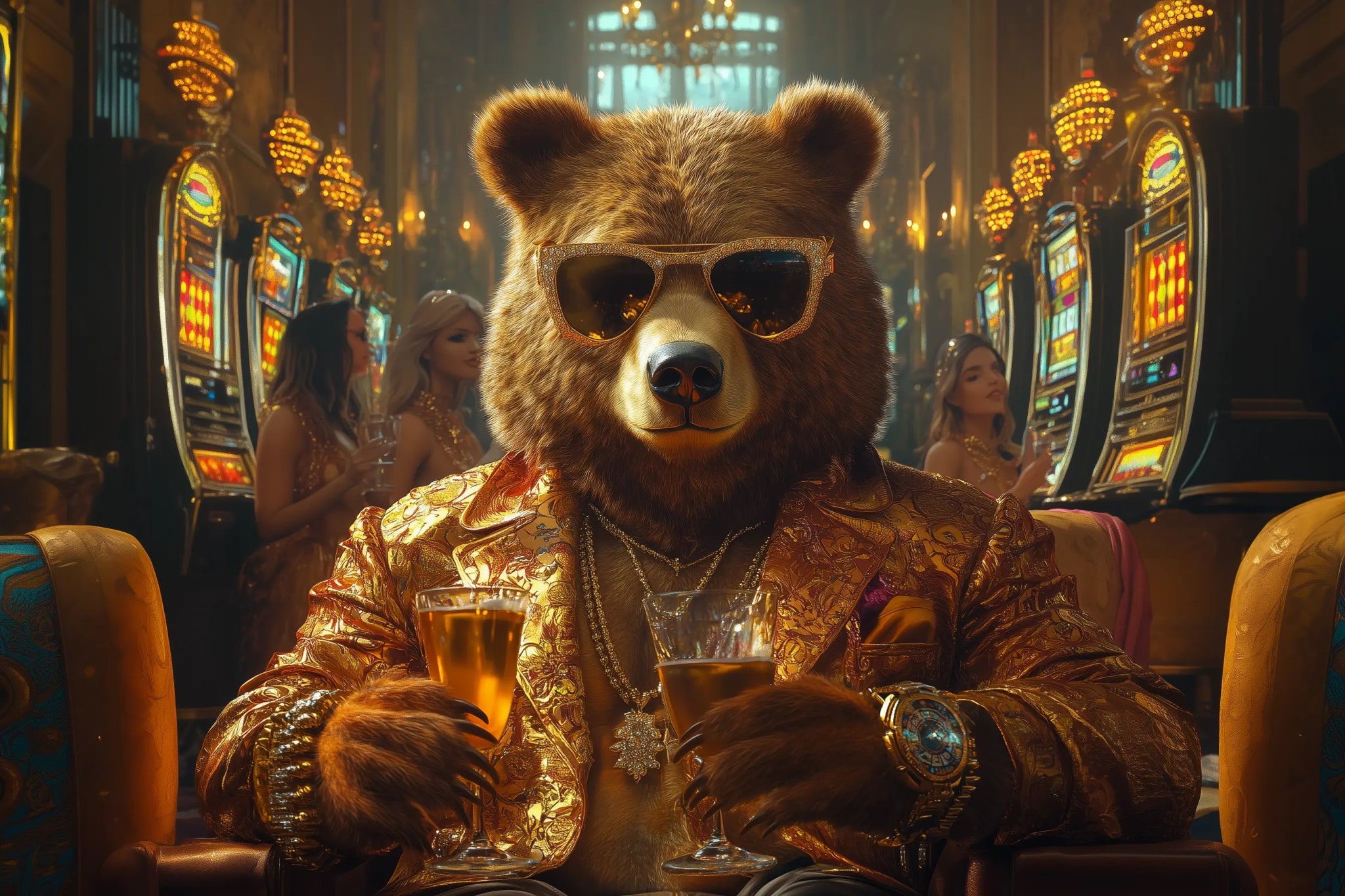 Der unangefochtene High - Roller | Premium Wandbild - Dein Wandbild