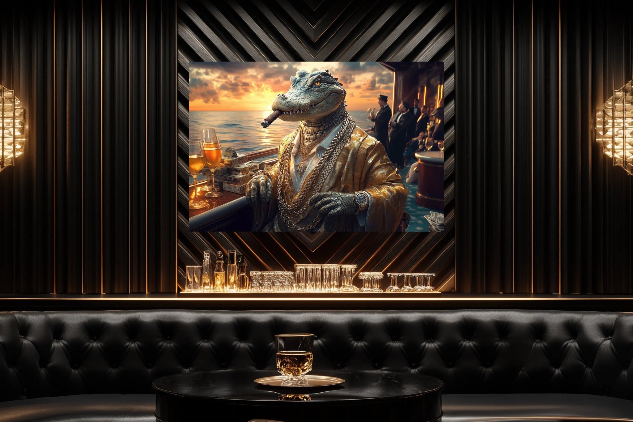 Der unantastbare Herrscher der Meere | Premium Wandbild - Dein Wandbild