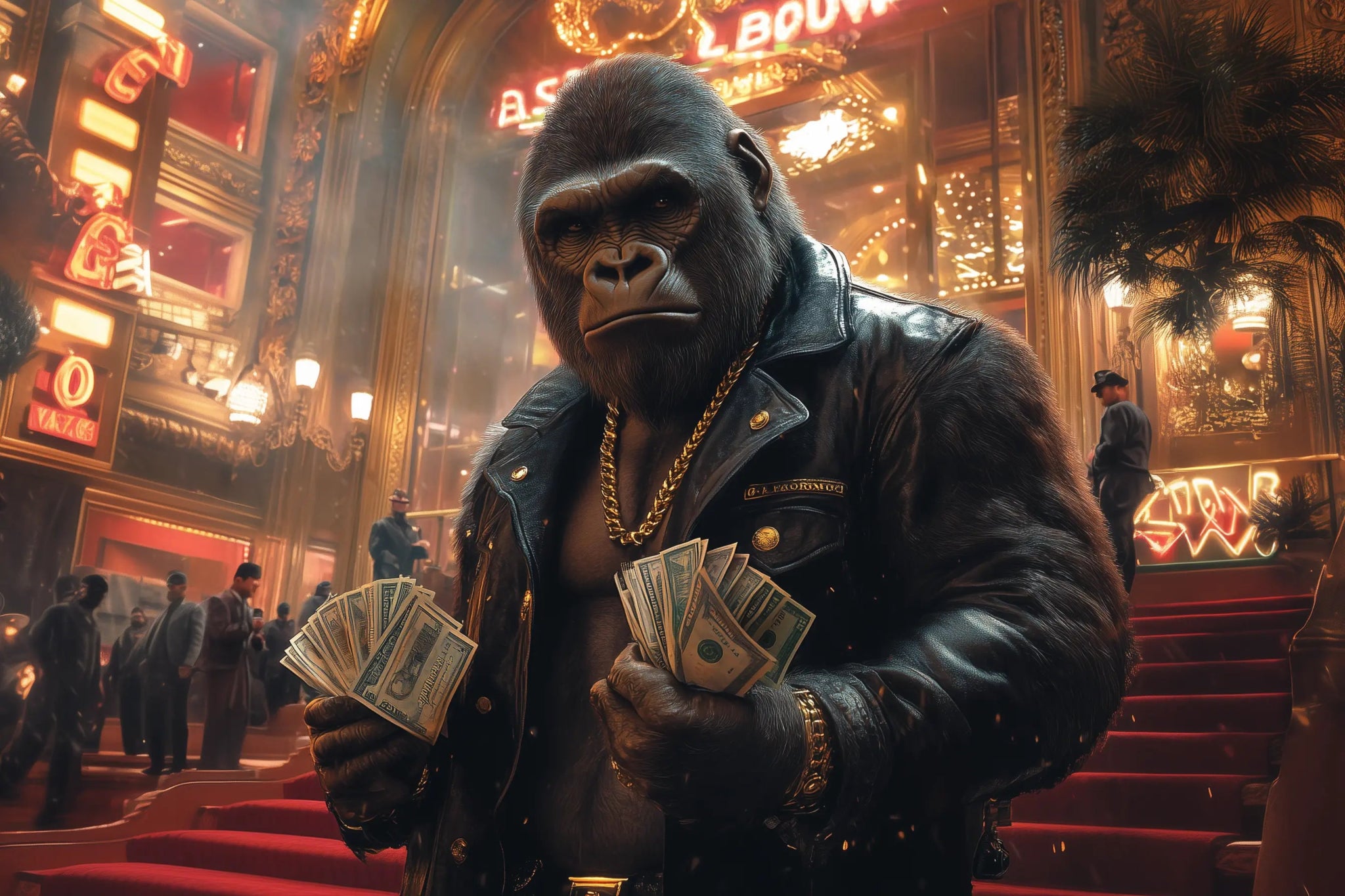 Der Unbestrittene Tycoon – Reichtum, Macht und Prestige | Premium Wandbild - Dein Wandbild