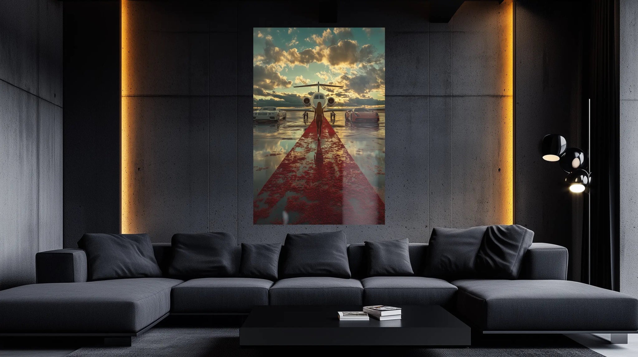 Der Weg zum Luxus – Jetset - Lifestyle in Perfektion | Dein Wandbild - Dein Wandbild