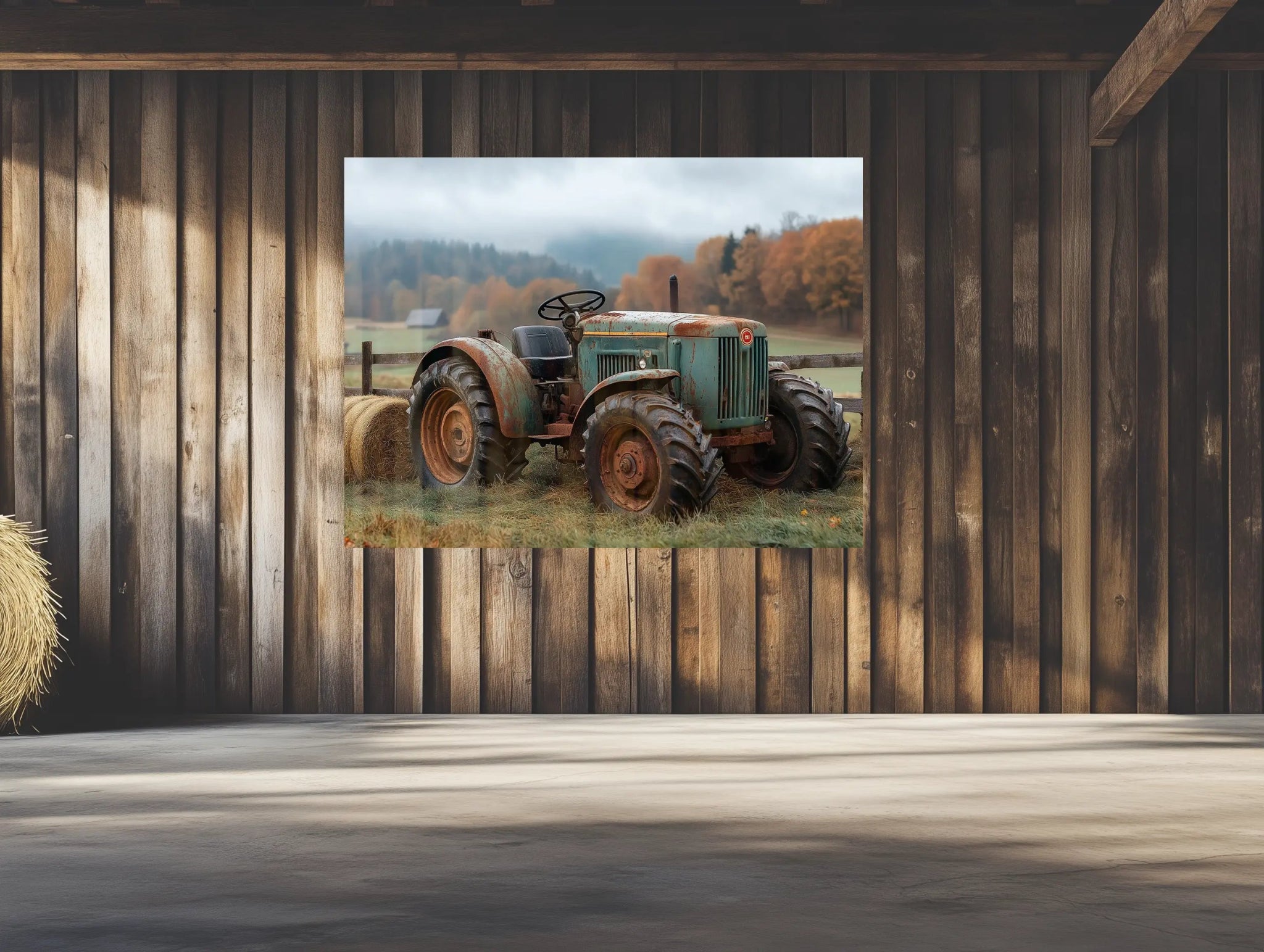 Deutz D - Serie – Herbstlicher Held aus Eisen - Dein Wandbild
