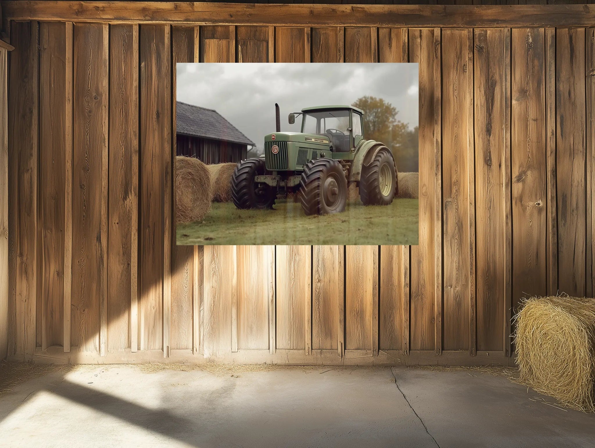 Deutz D - Serie – Stärke in Stroh gebettet - Dein Wandbild