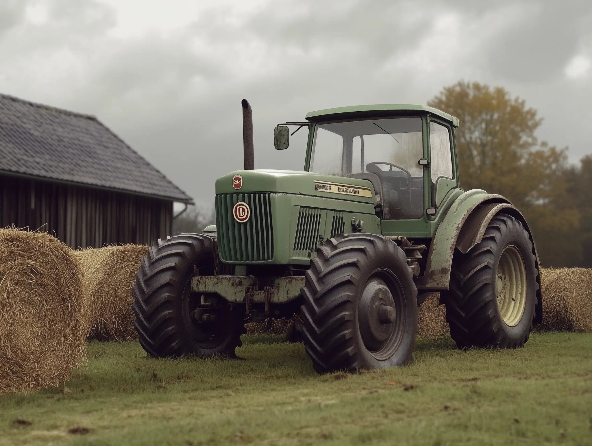 Deutz D - Serie – Stärke in Stroh gebettet - Dein Wandbild