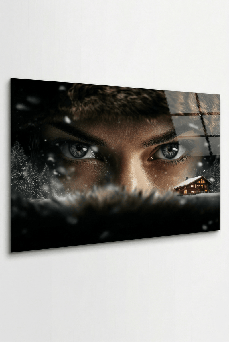Eisige Eleganz – Der Blick des Winters als edler Kunstdruck | Dein Wandbild - Dein Wandbild
