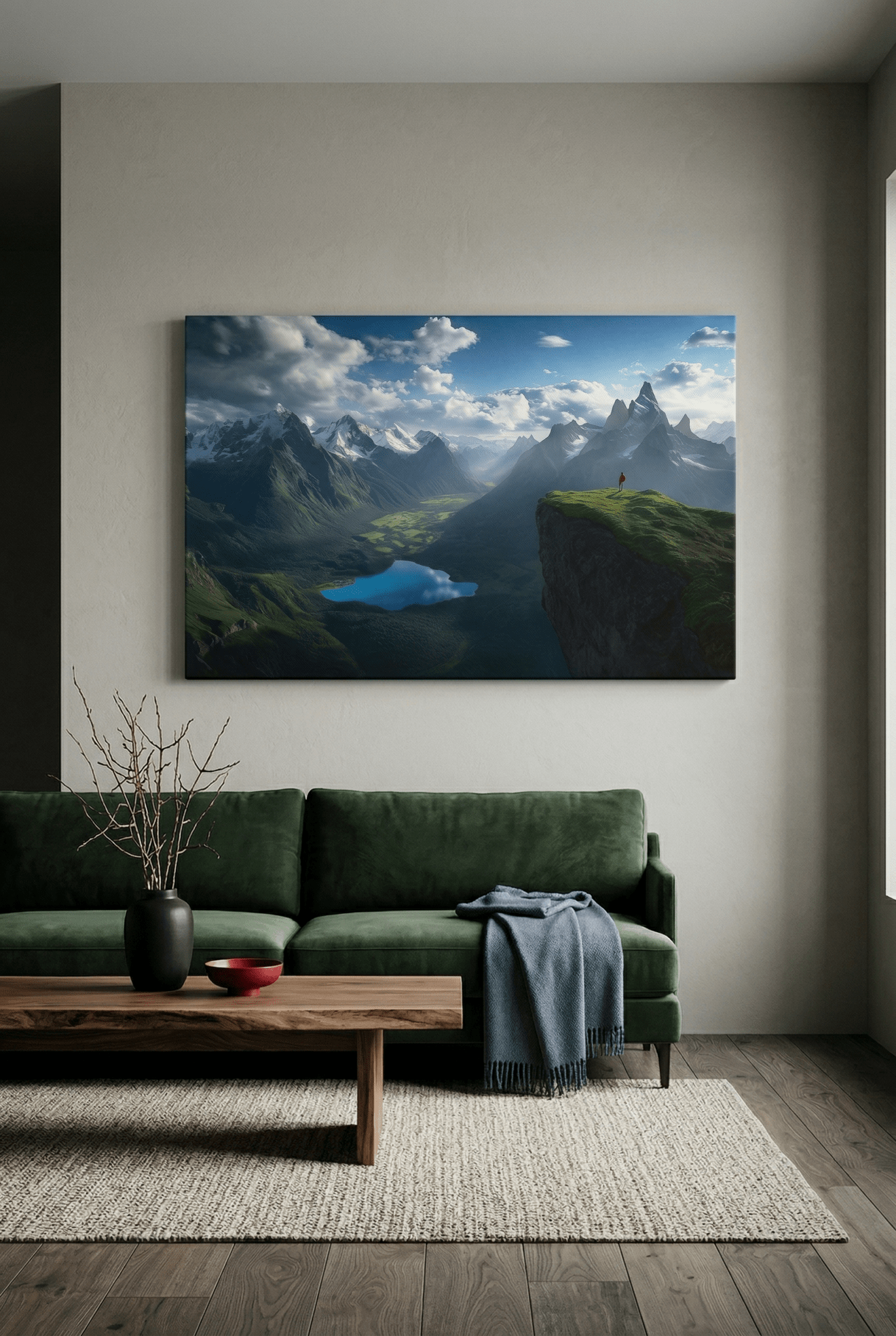 Epische Berglandschaft – Landschaftsbild mit Weitblick & Naturgewalt | Dein Wandbild - Dein Wandbild