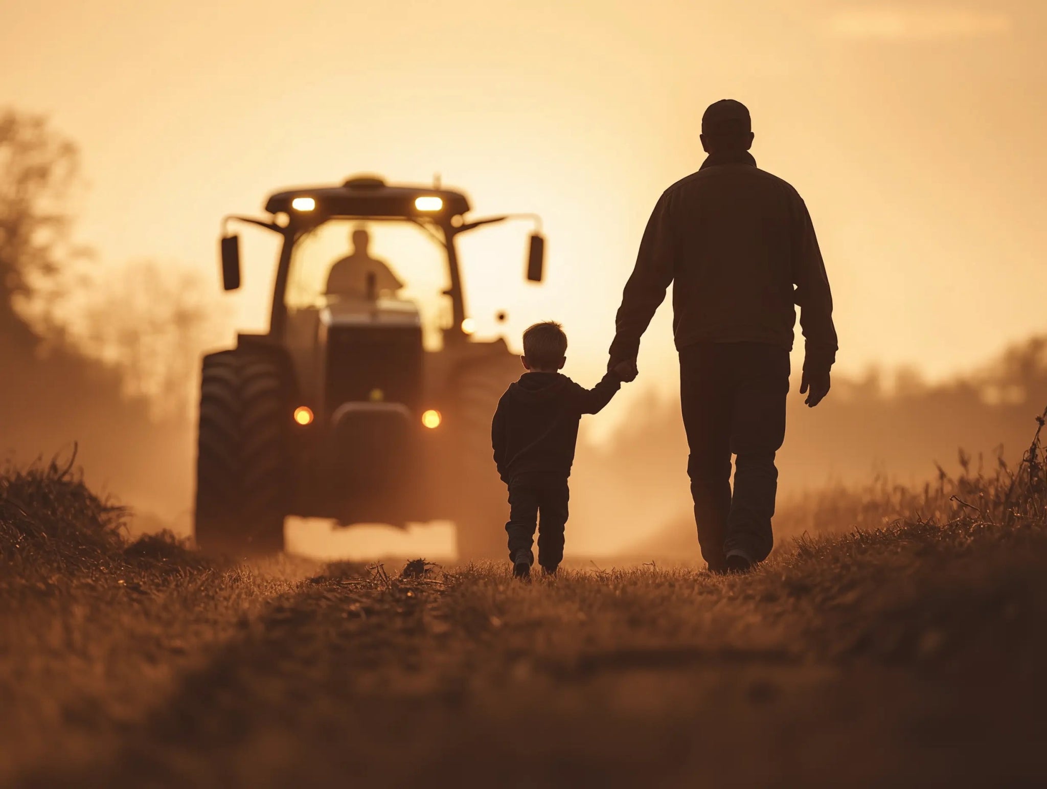 Father & Field – Der Weg des Erbens - Dein Wandbild