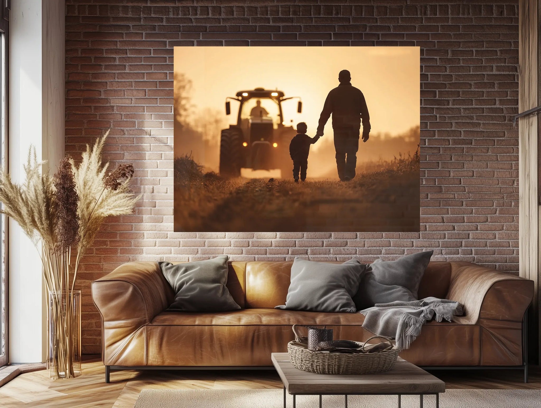 Father & Field – Der Weg des Erbens - Dein Wandbild
