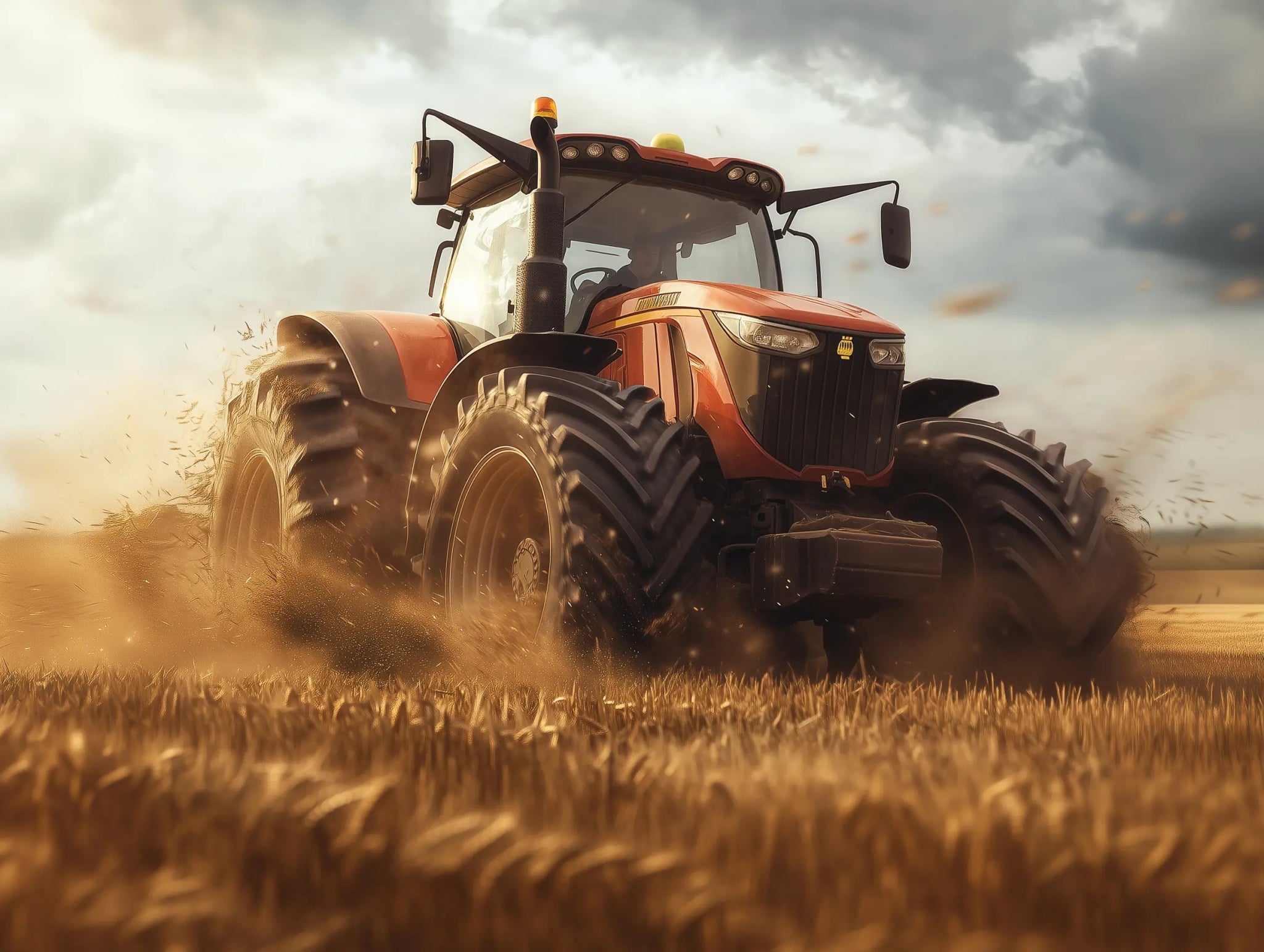 Fendt Stormline – Die Wucht der Präzision - Dein Wandbild