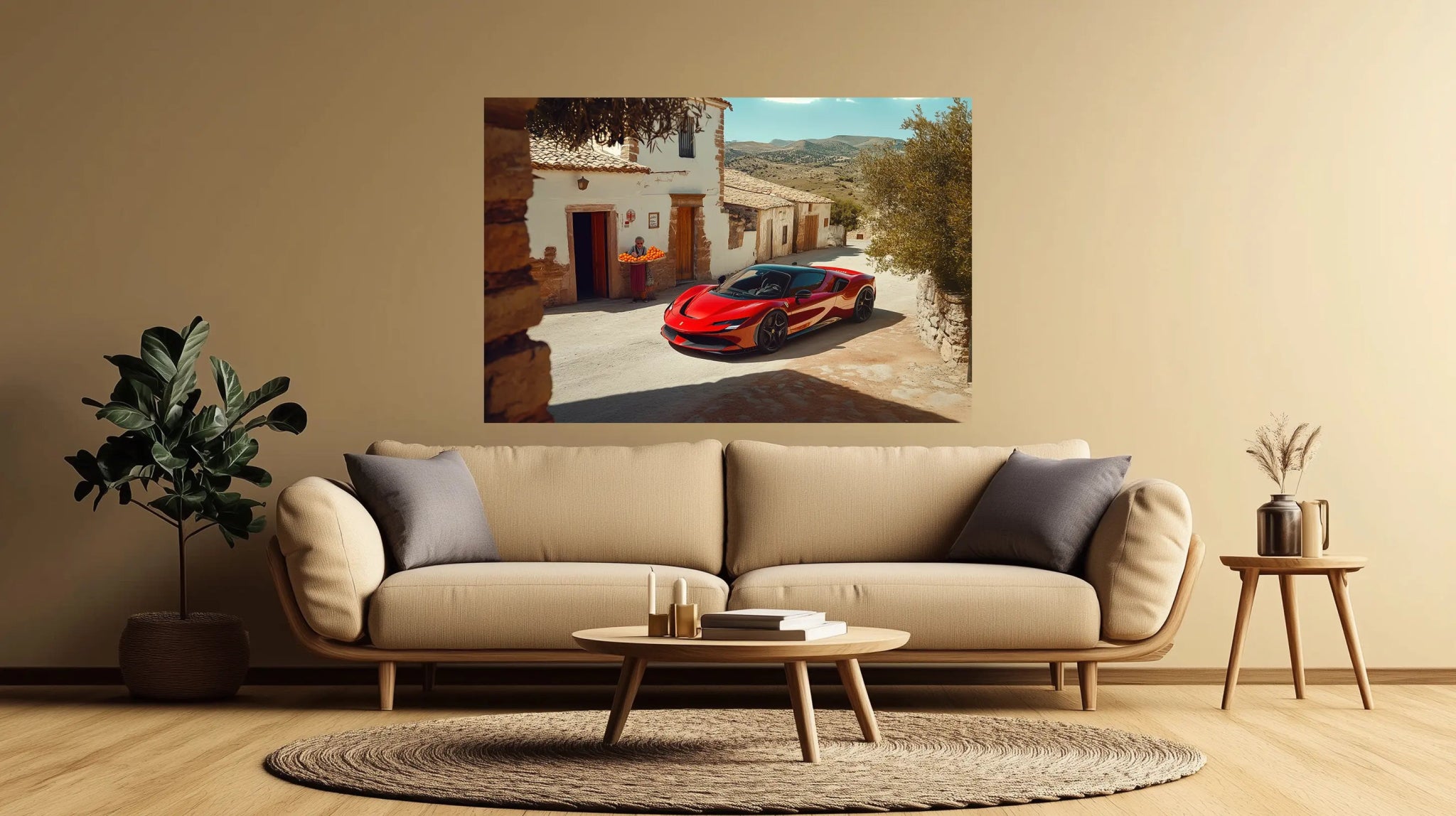 Ferrari SF90 Stradale – Autobild zwischen Tradition & Innovation | Dein Wandbild - Dein Wandbild