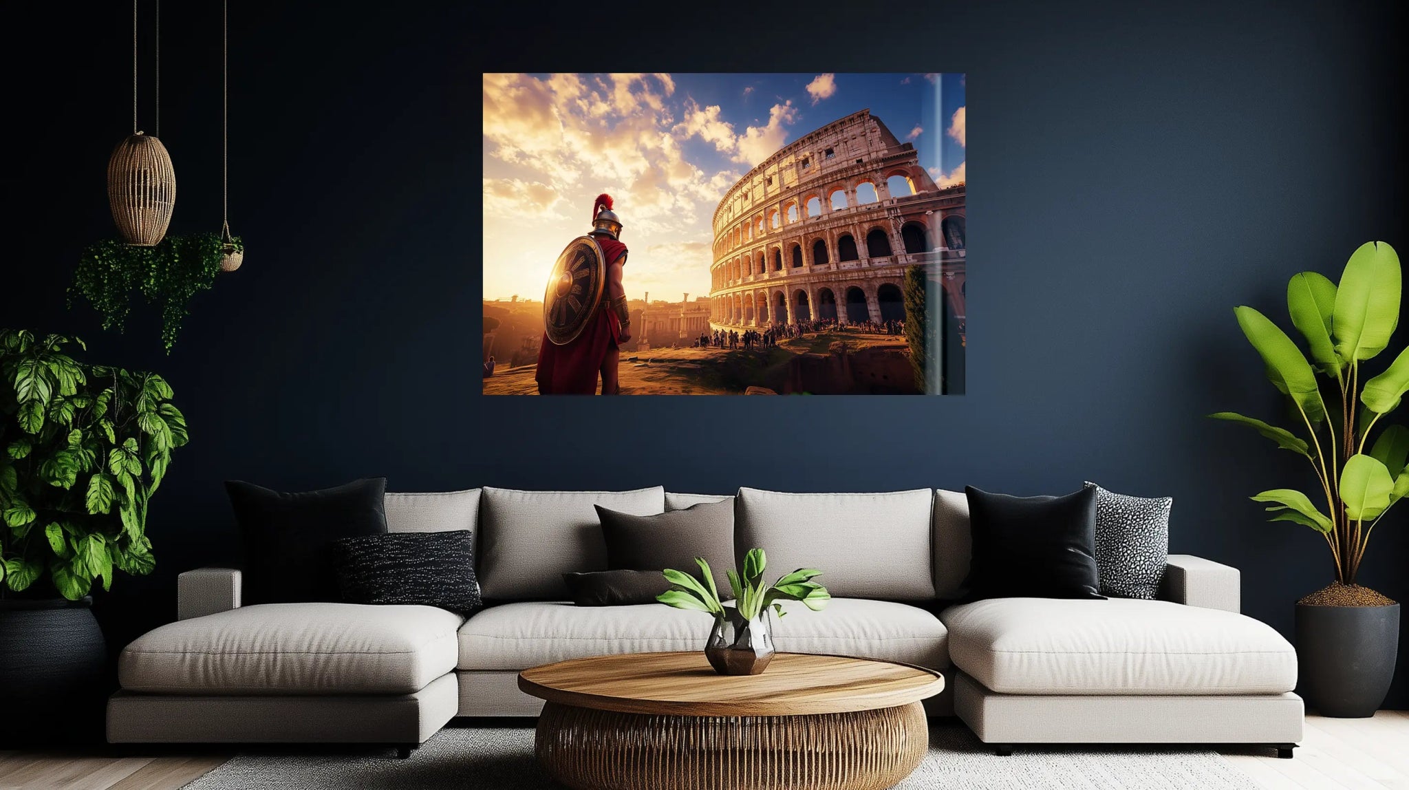 Gladiator’s Legacy – Architekturbild mit dem Kolosseum in epischem Licht | Dein Wandbild - Dein Wandbild