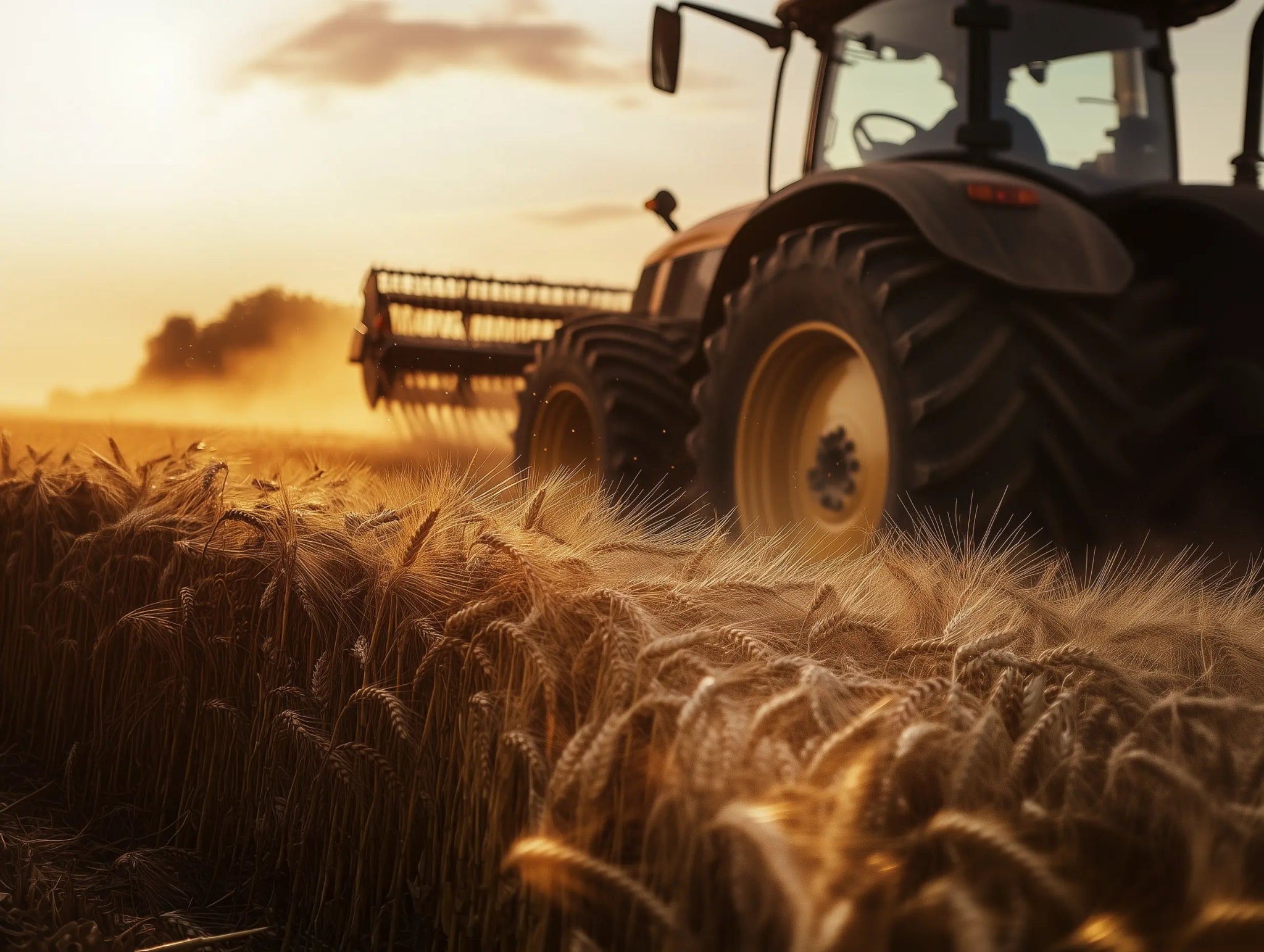 Golden Harvest – Im Herz der Ernte - Dein Wandbild