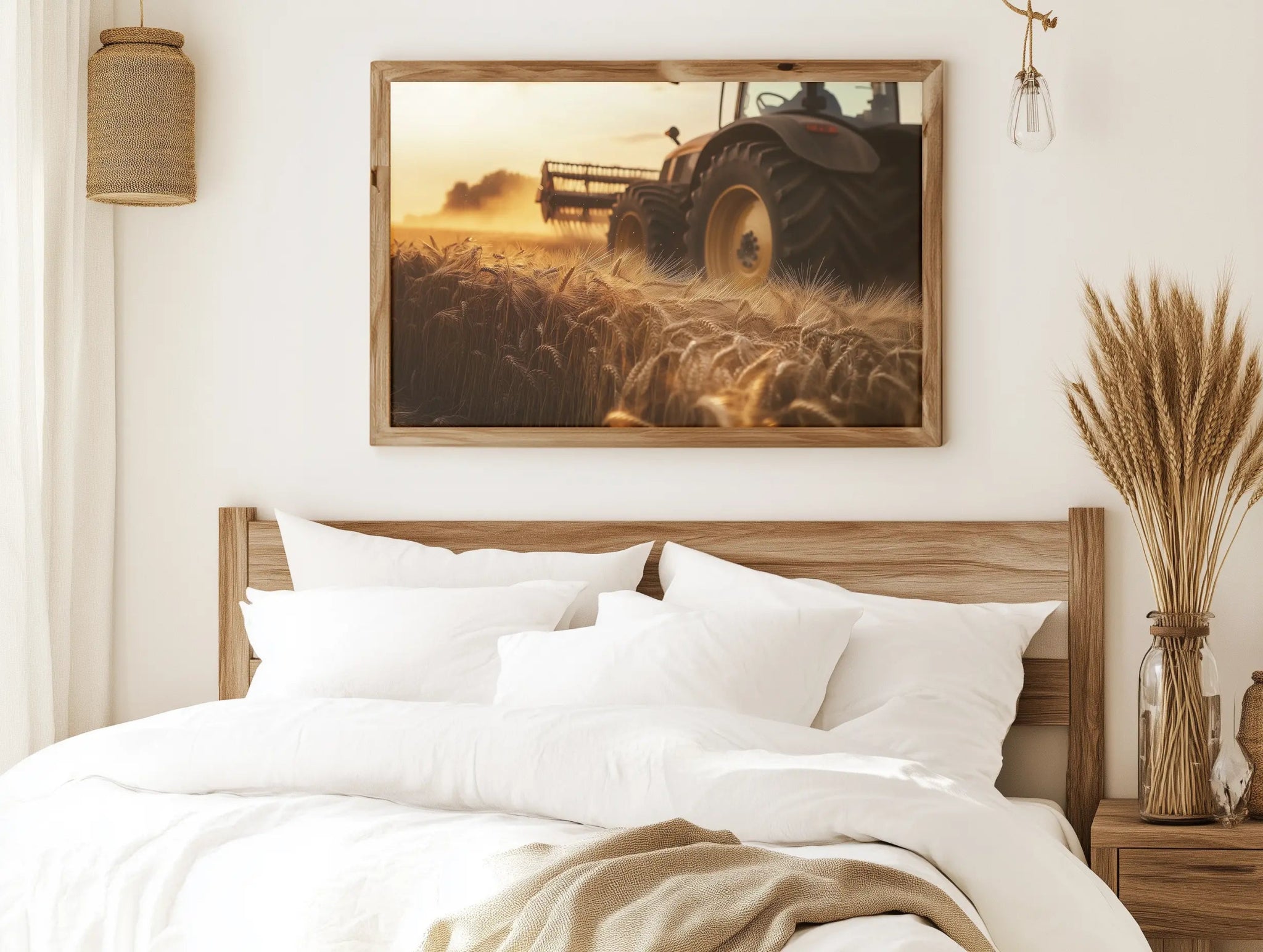 Golden Harvest – Im Herz der Ernte - Dein Wandbild
