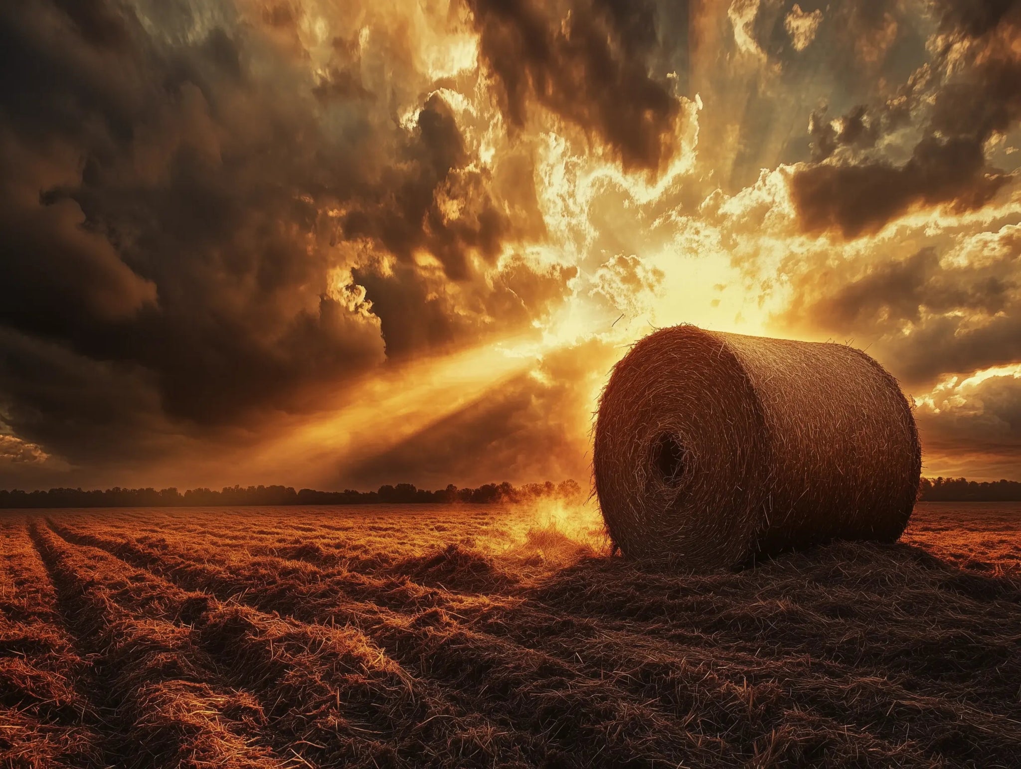 Harvest Glory – Der goldene Moment - Dein Wandbild