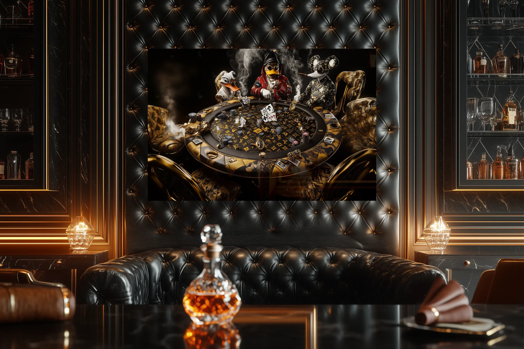 High Stakes Royalty | Premium Wandbild - Dein Wandbild