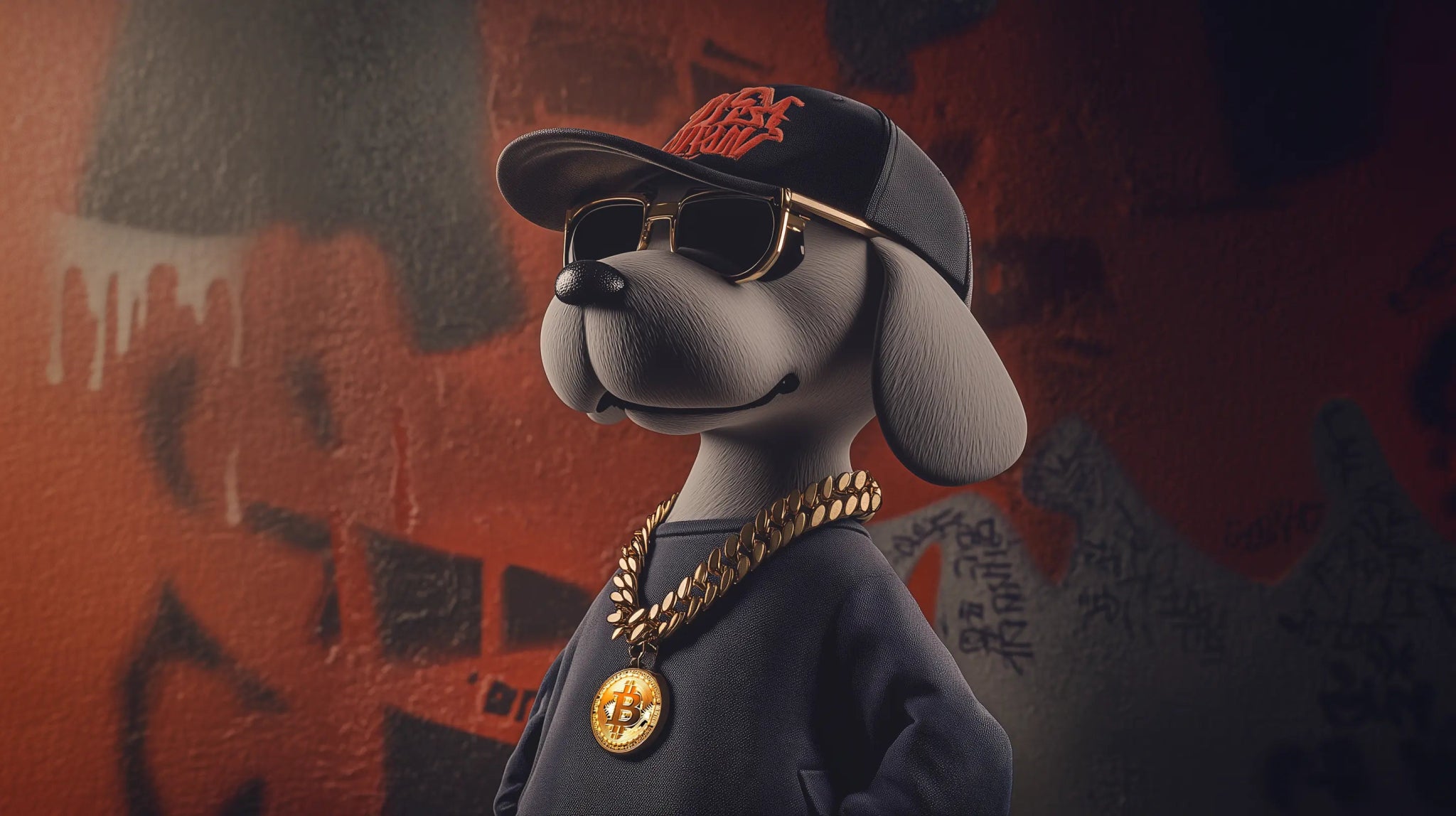 Hip - Hop Hound – Graffiti - Style & Streetpower als urbaner Kunstdruck | Dein Wandbild - Dein Wandbild