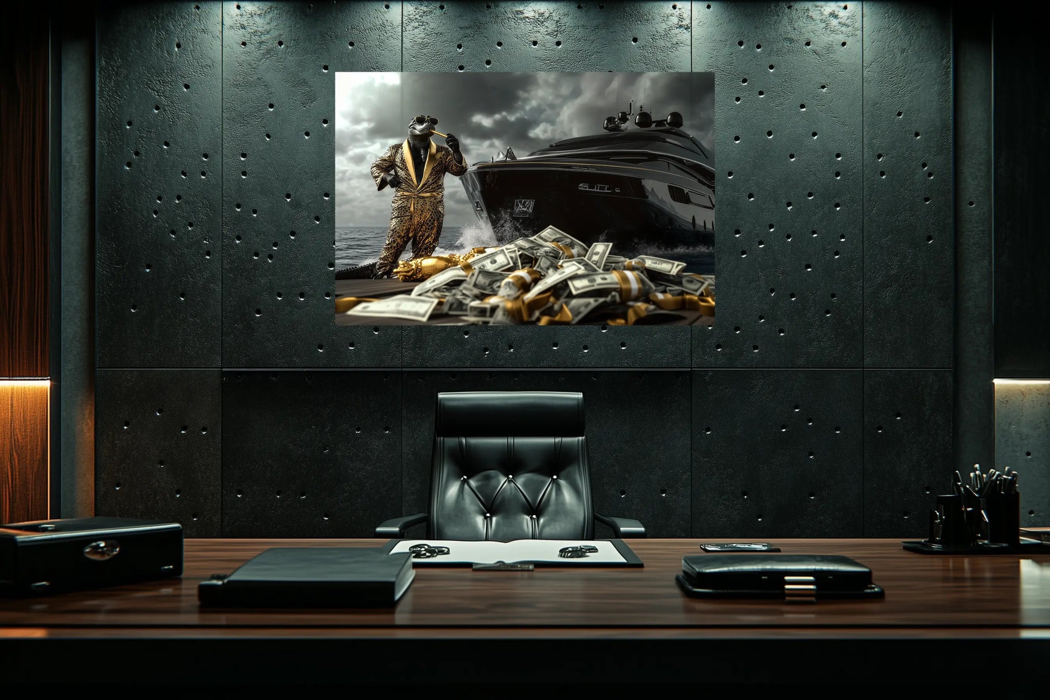 Imperium der Macht: Luxus & Reichtum pur | Premium Wandbild - Dein Wandbild