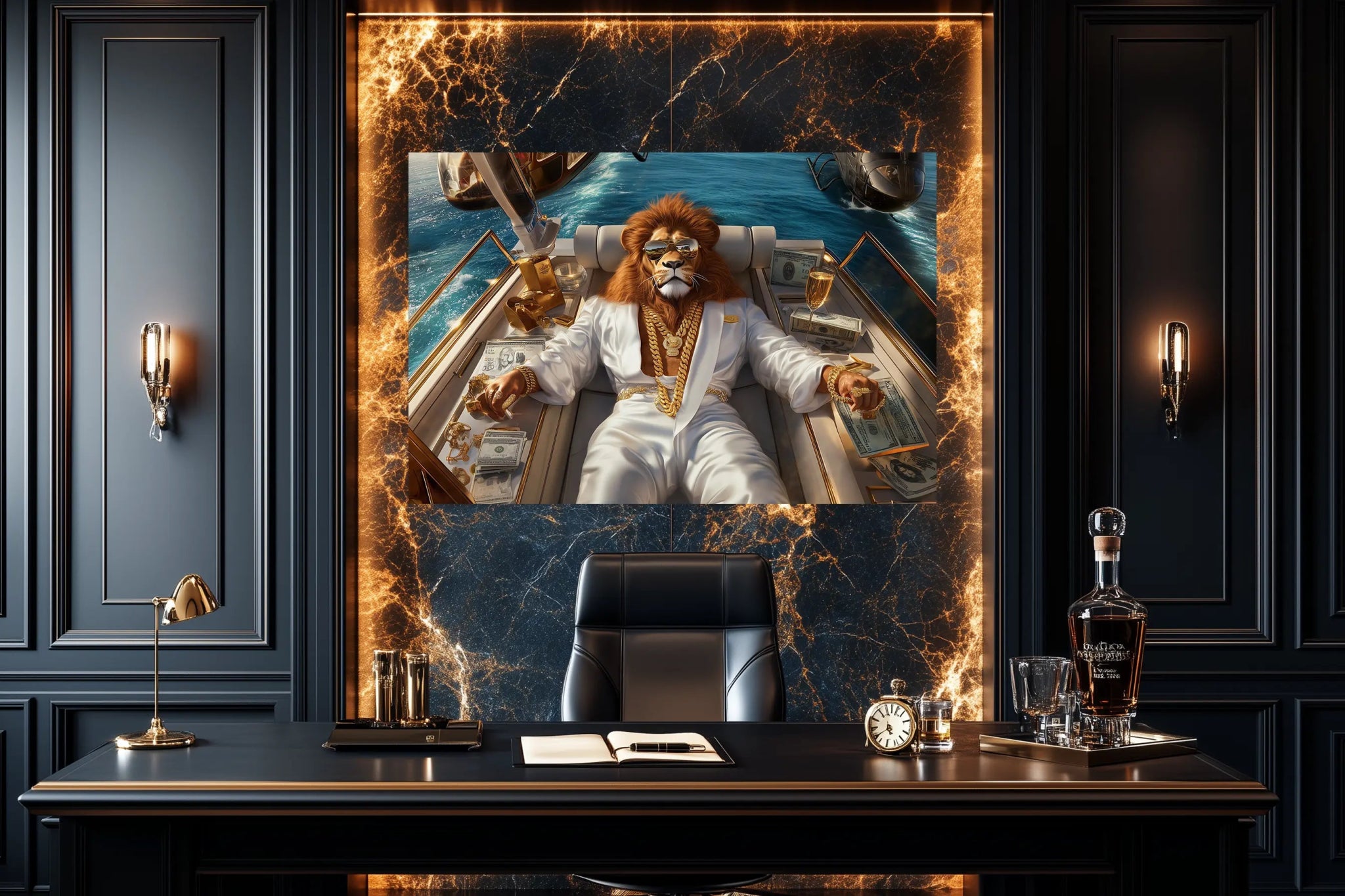 King of the Ocean | Premium Wandbild - Dein Wandbild