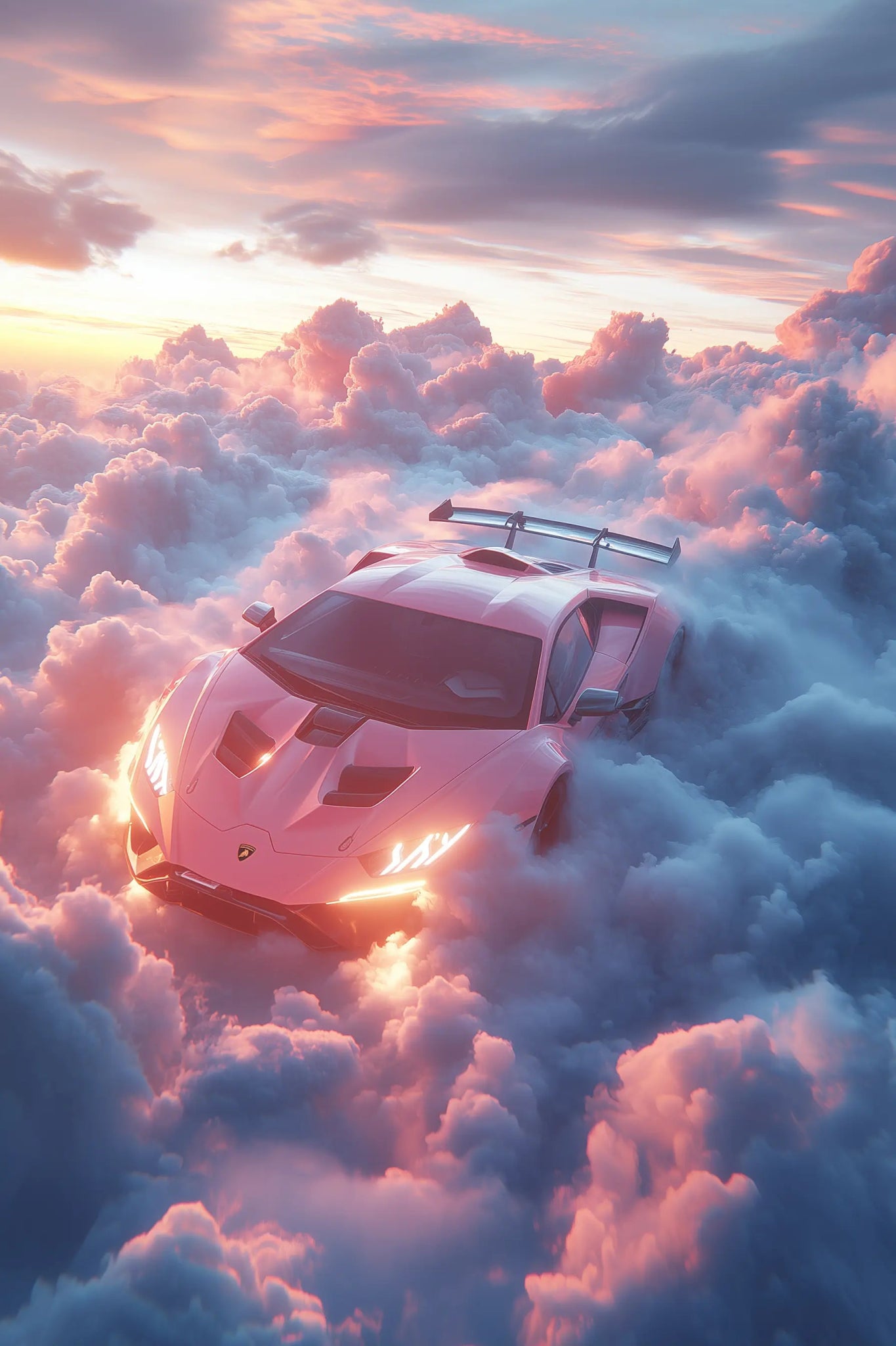 Lamborghini Huracán STO – Der Traum am Himmel | Dein Wandbild - Dein Wandbild