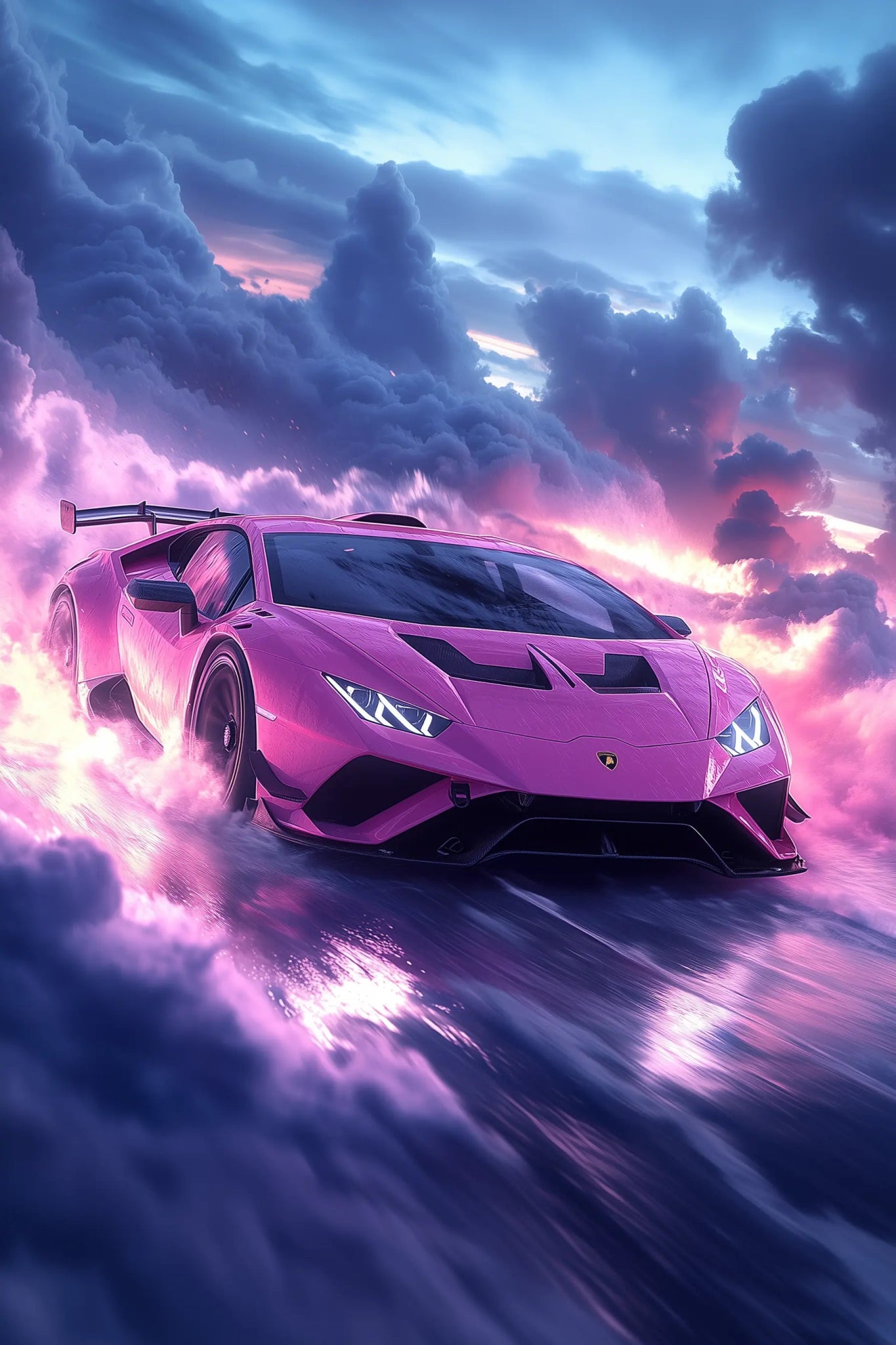 Lamborghini Huracán STO – Die letzte Fahrt | Dein Wandbild - Dein Wandbild