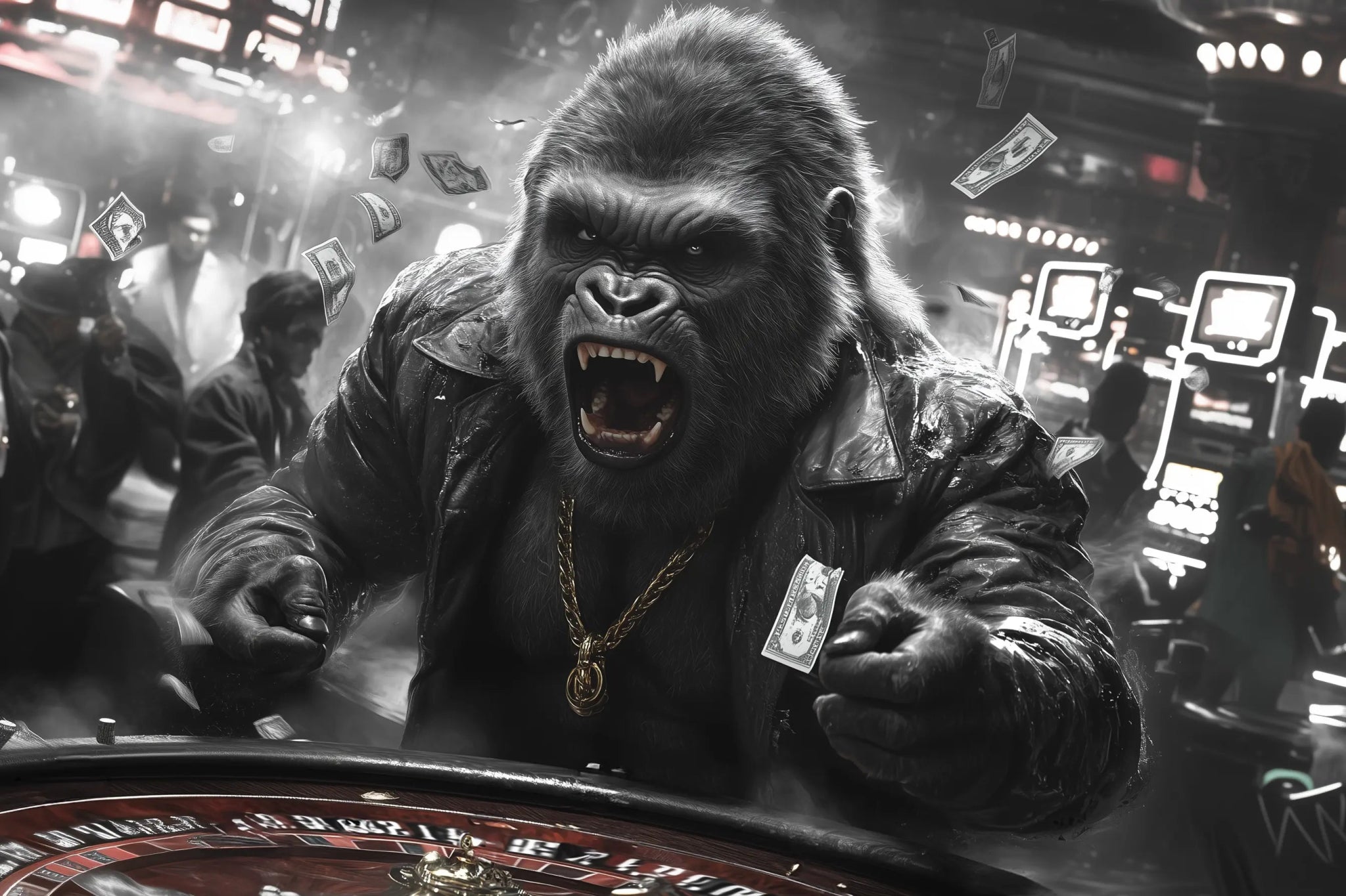 Letzte Warnung – Wenn Macht explodiert | Premium Wandbild - Dein Wandbild