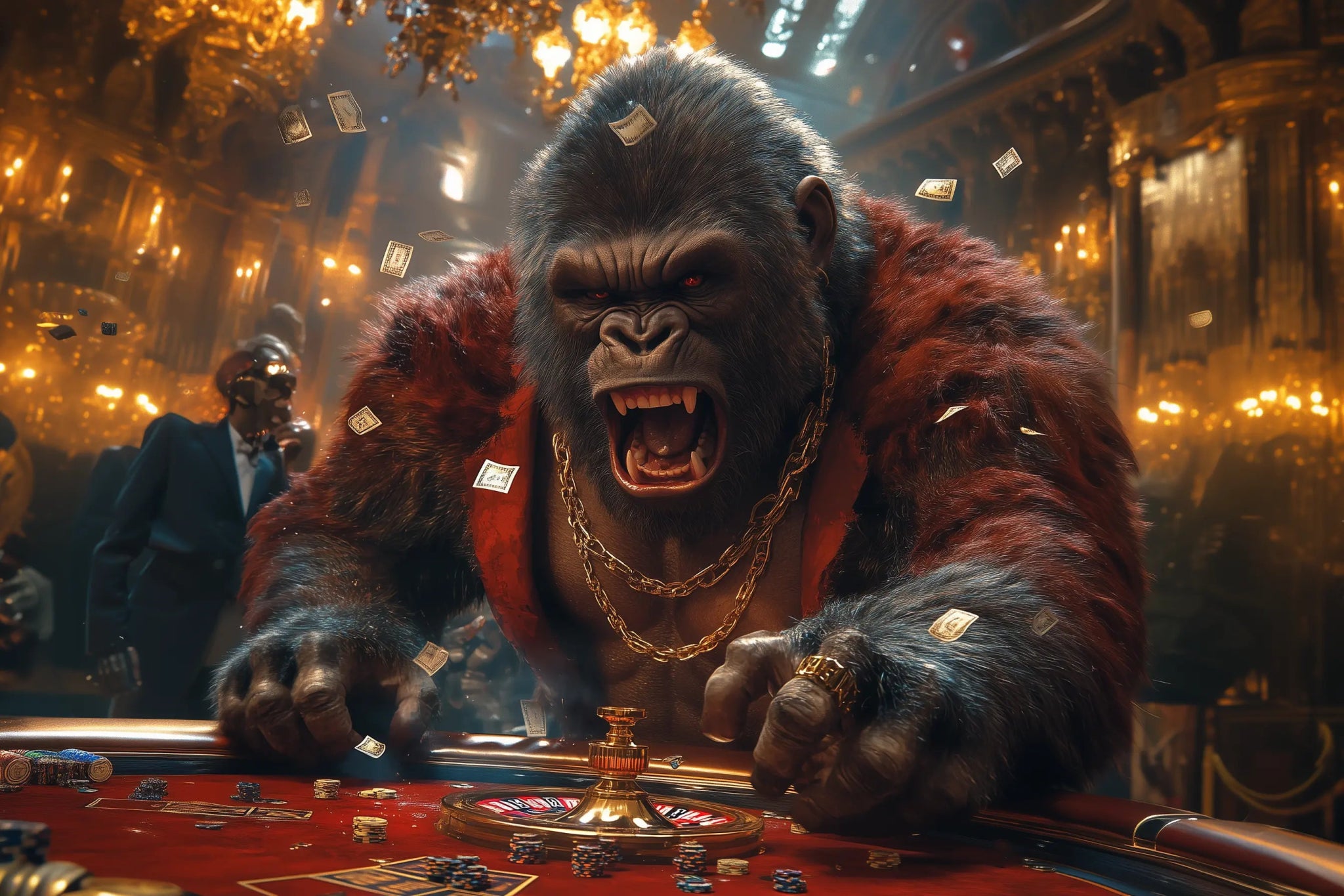 Letzte Wette – Wenn das Schicksal brüllt | Premium Wandbild - Dein Wandbild