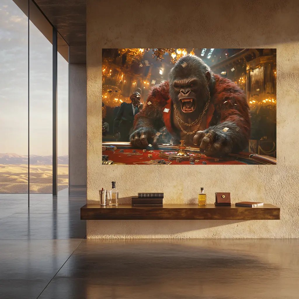 Letzte Wette – Wenn das Schicksal brüllt | Premium Wandbild - Dein Wandbild