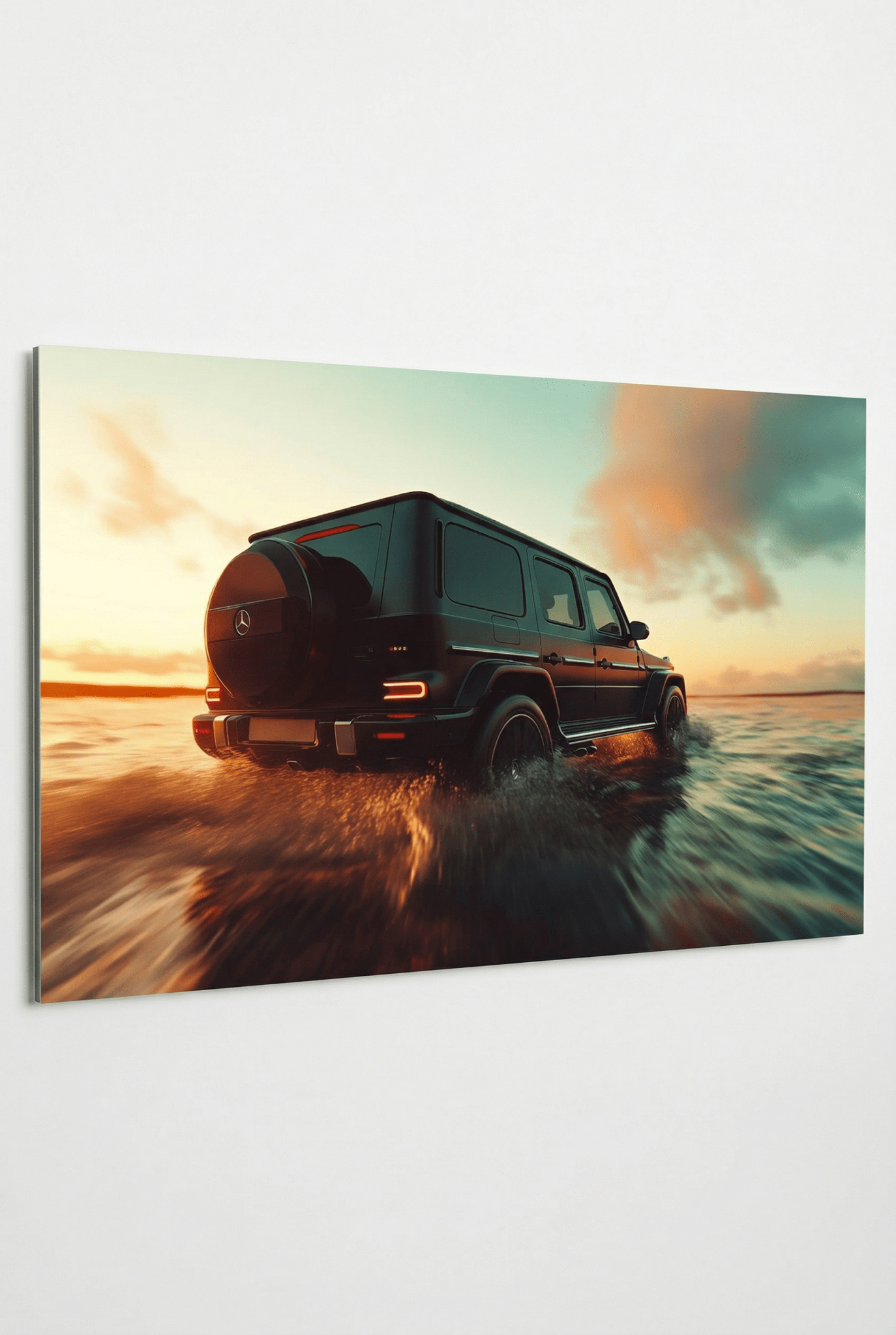 Luxury Drive – G - Wagon Autobild mit urbanem Luxus & Dominanz | Dein Wandbild - Dein Wandbild