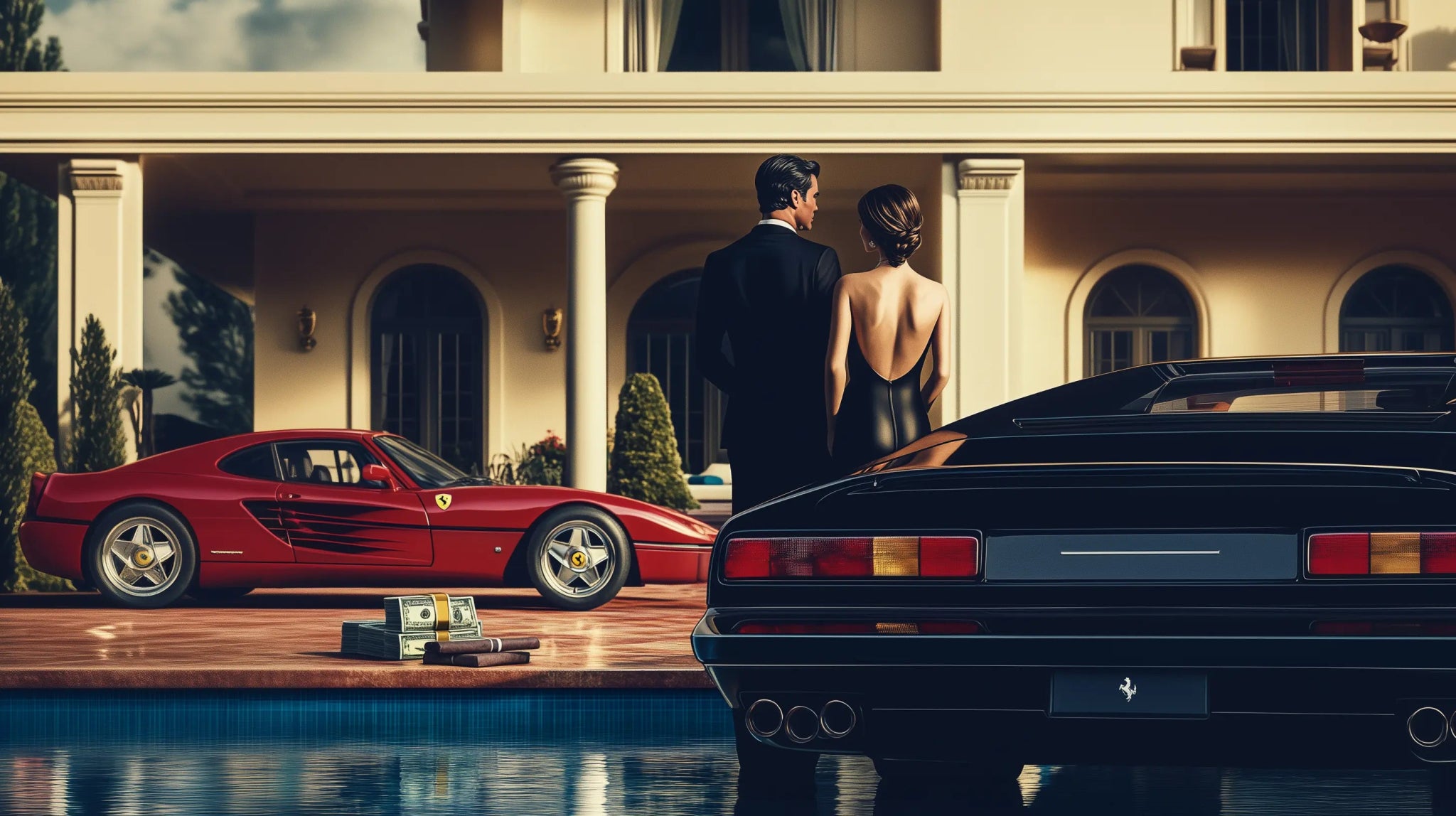 Luxury Empire – Italienische Power & Perfektion als exklusives Automotivbild | Dein Wandbild - Dein Wandbild