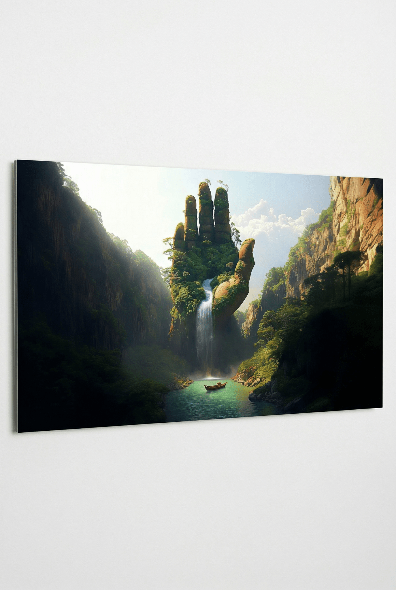 Mutter Gaias Hand – Naturbild mit spiritueller Symbolik & Stärke | Dein Wandbild - Dein Wandbild