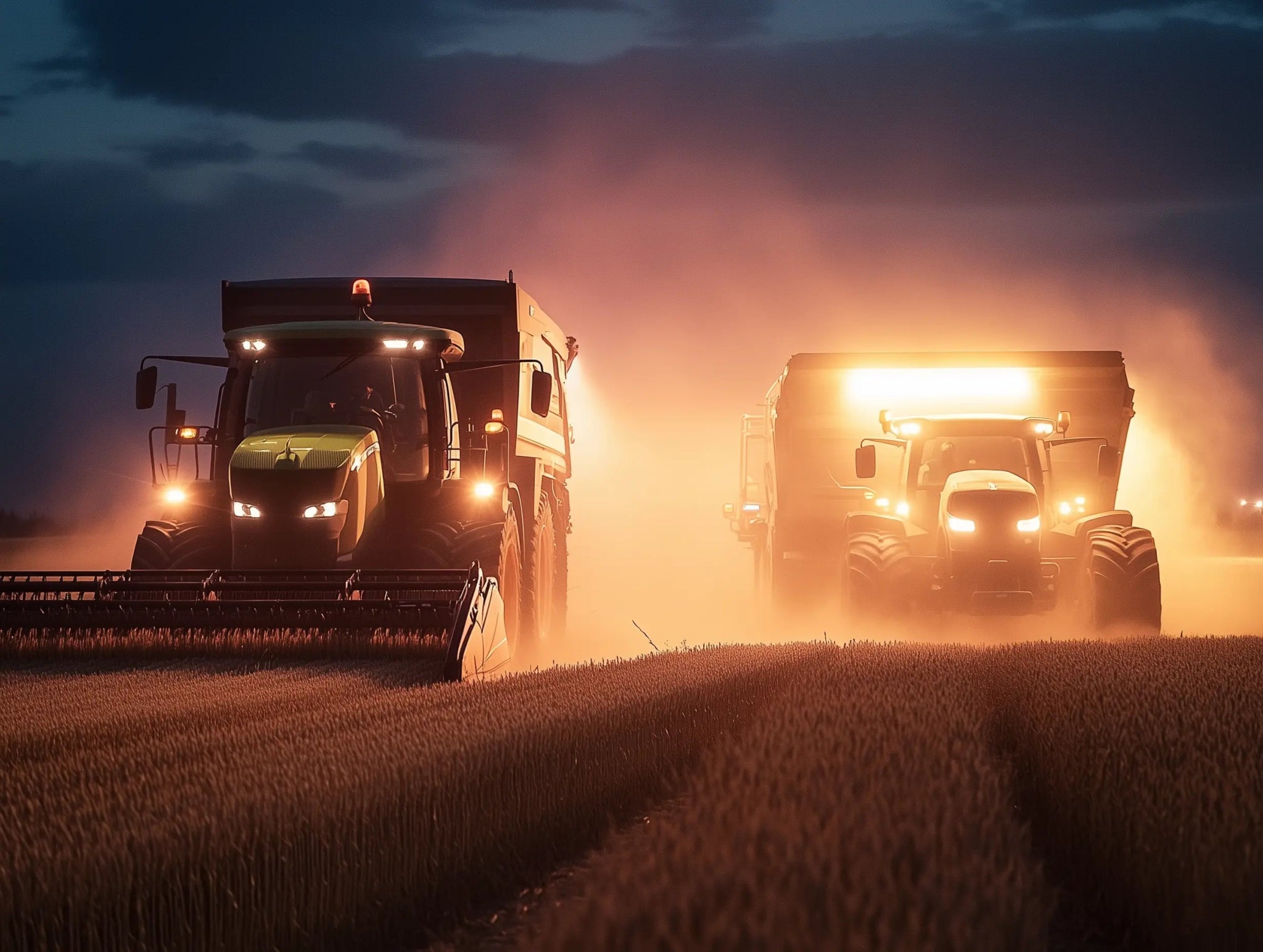 Night Harvest – Wenn Maschinen zu Legenden werden - Dein Wandbild