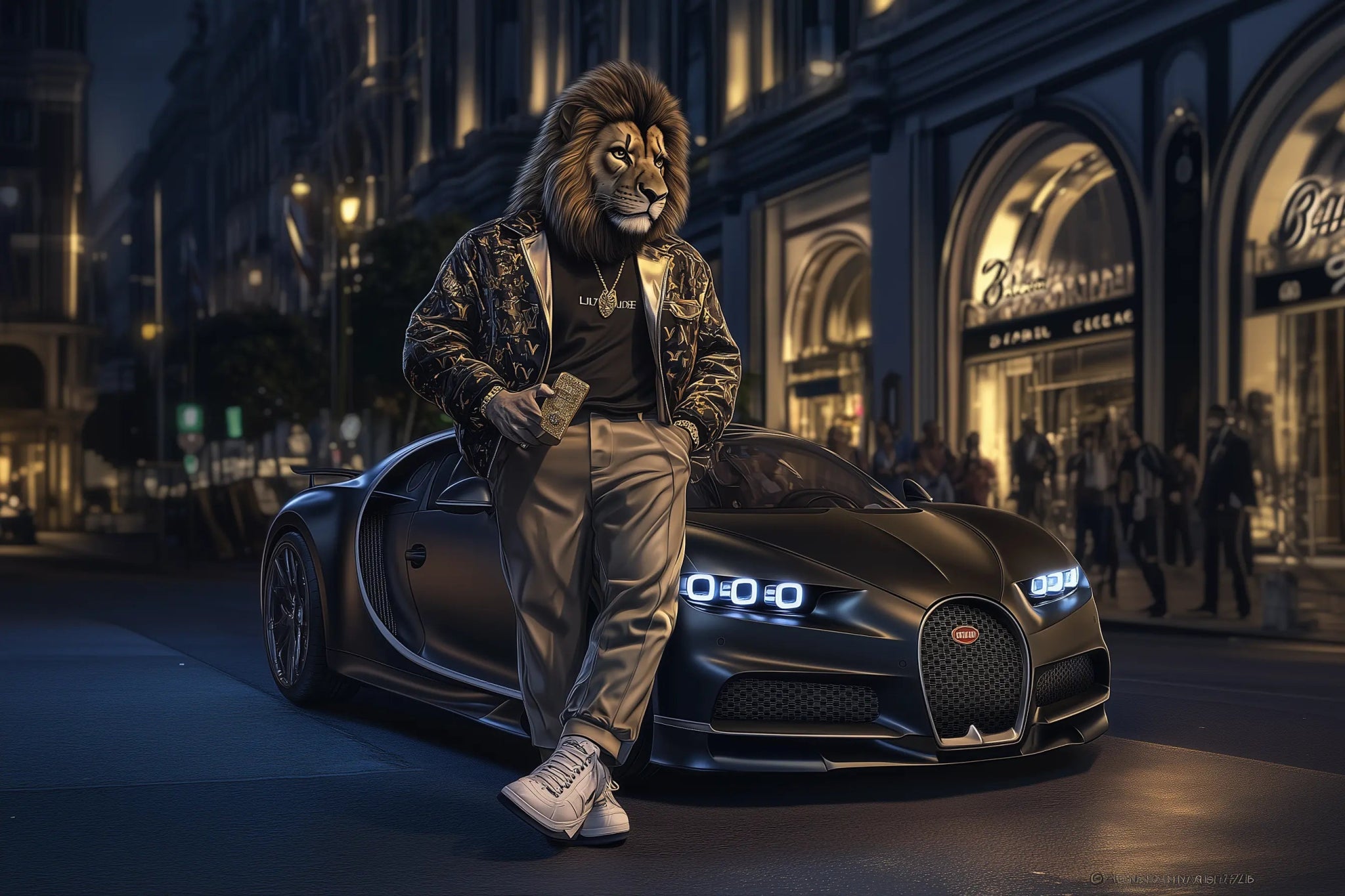 Night King | Premium Wandbild - Dein Wandbild